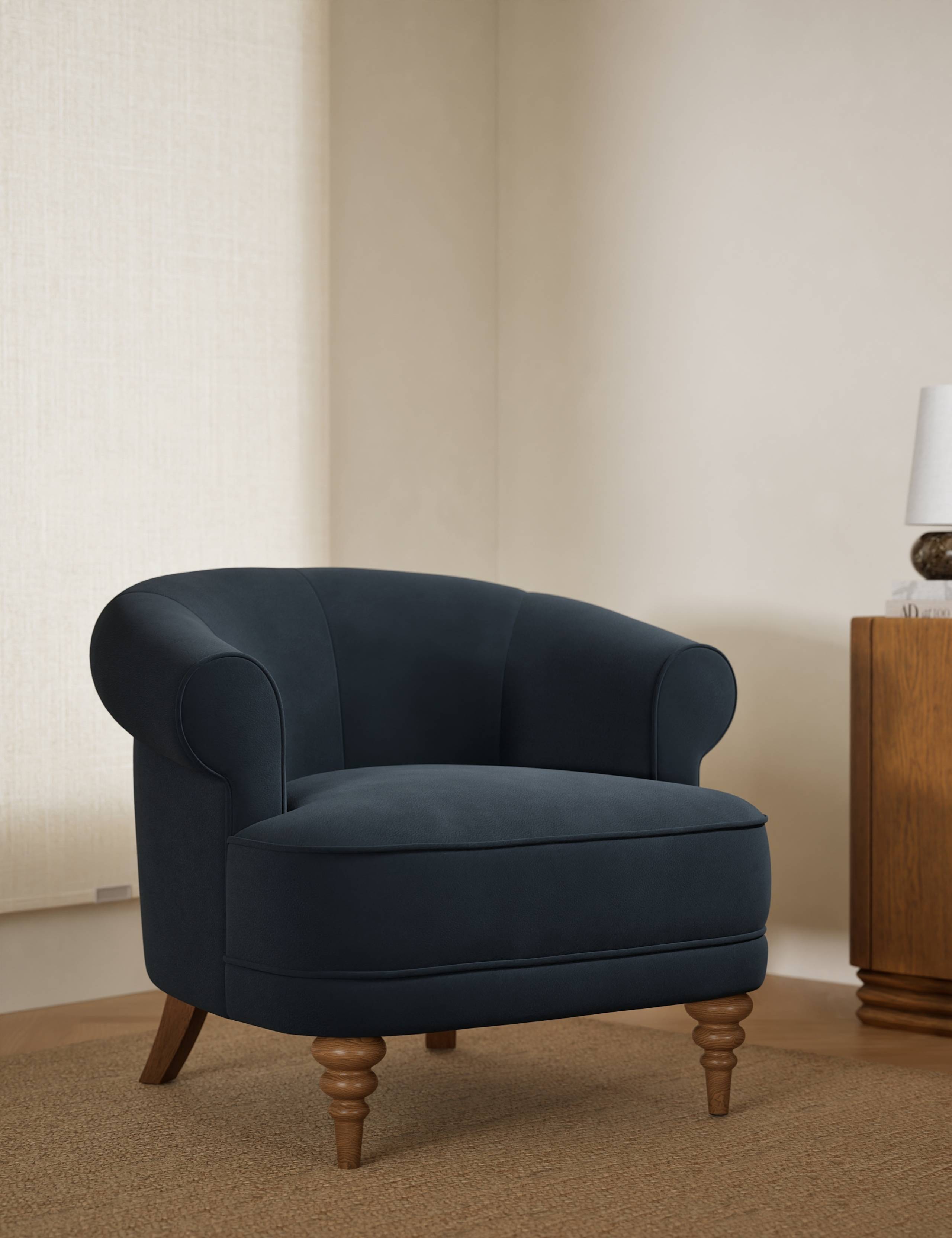 Joan Velvet Accent Chair
