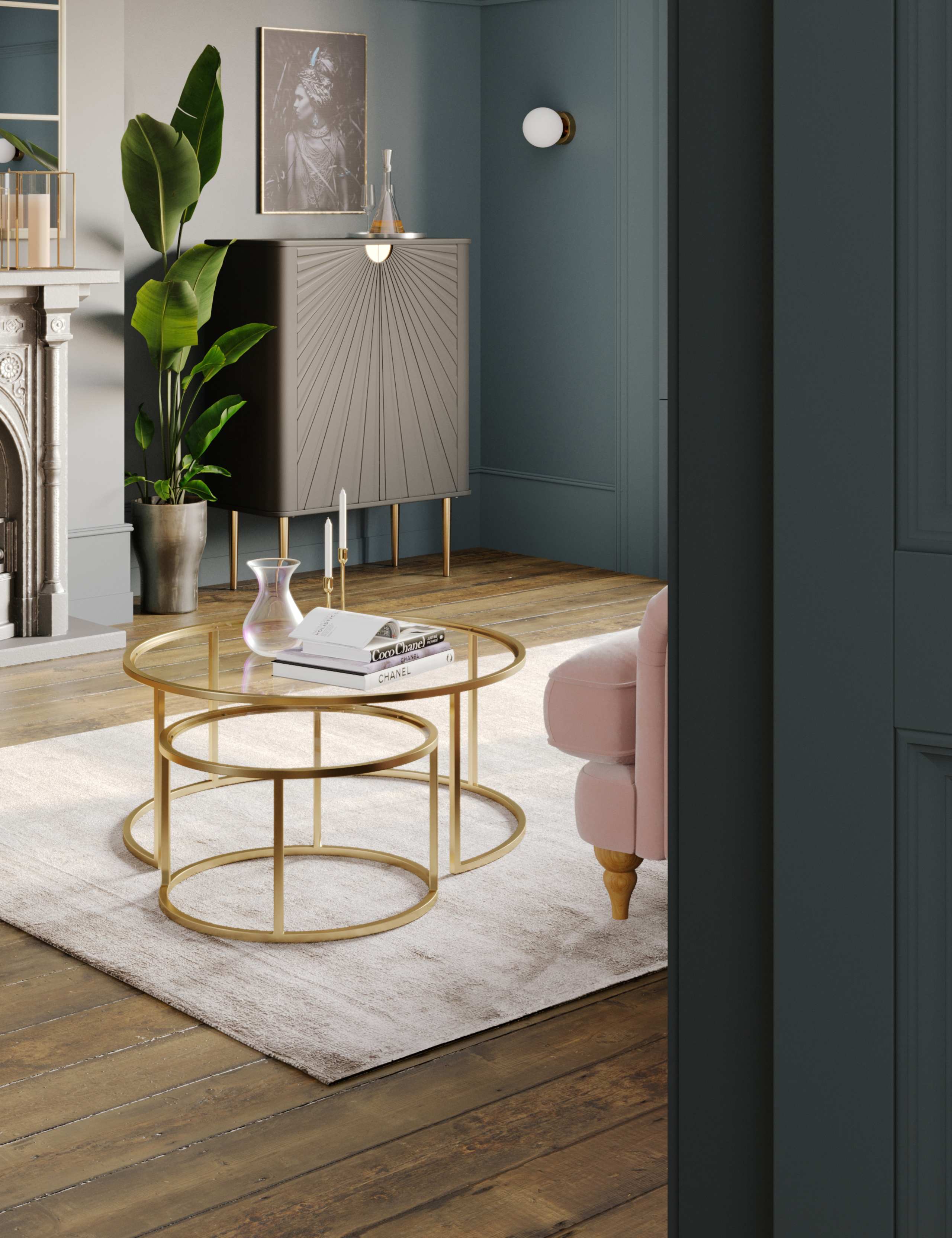 Milan Nesting Coffee Tables