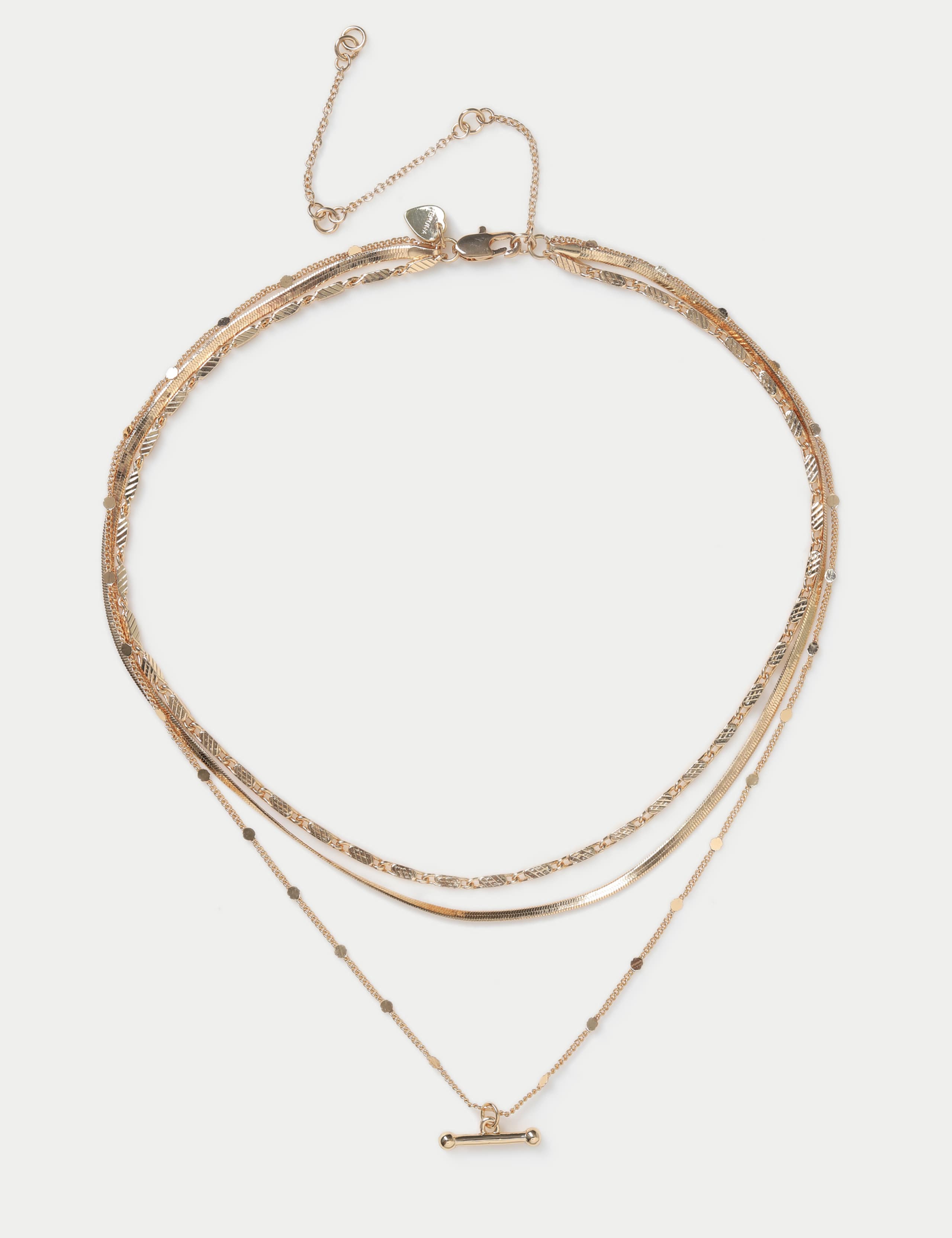 Per Una T-Bar Multirow Necklace