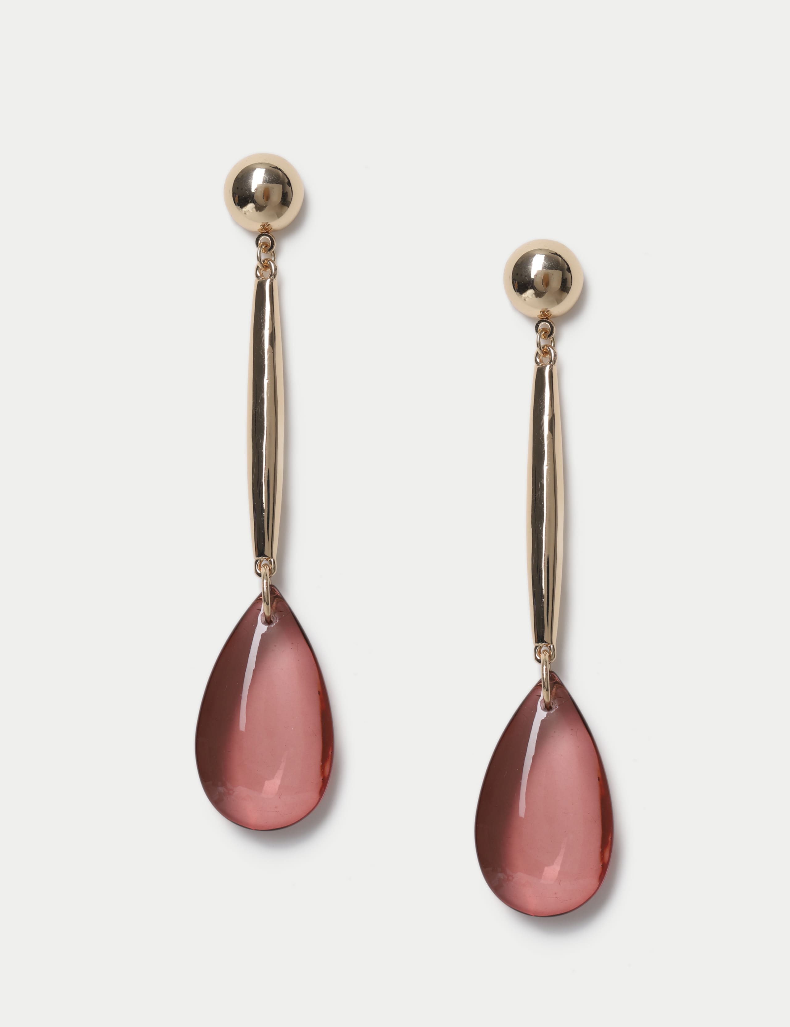Resin Drop Detail Earrings