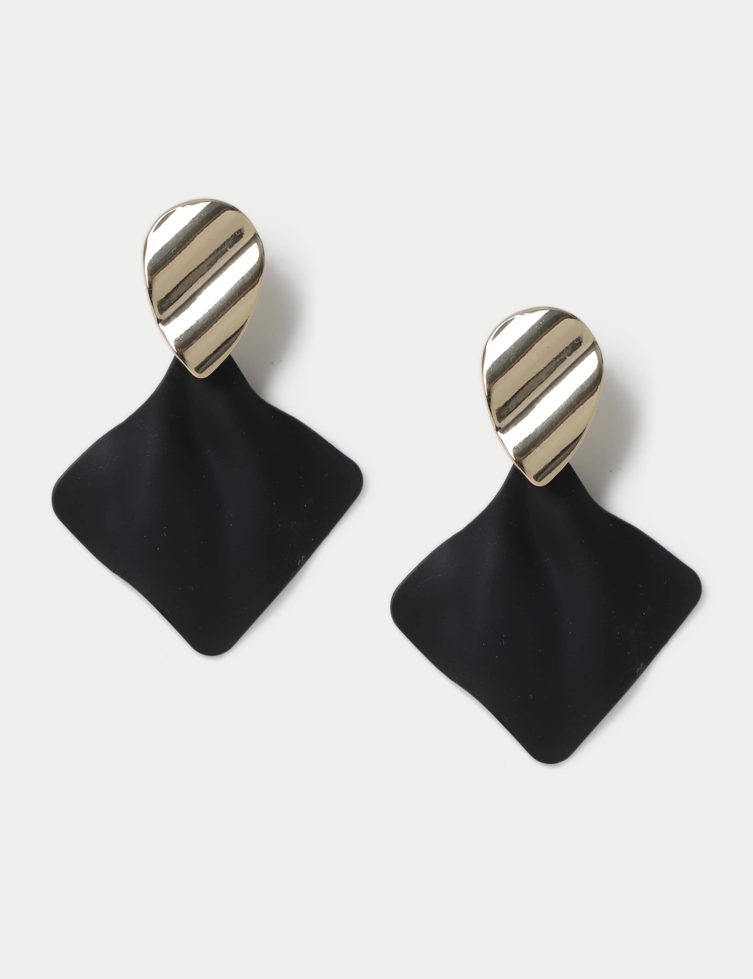 Molten Powder Coat Drop Earrings