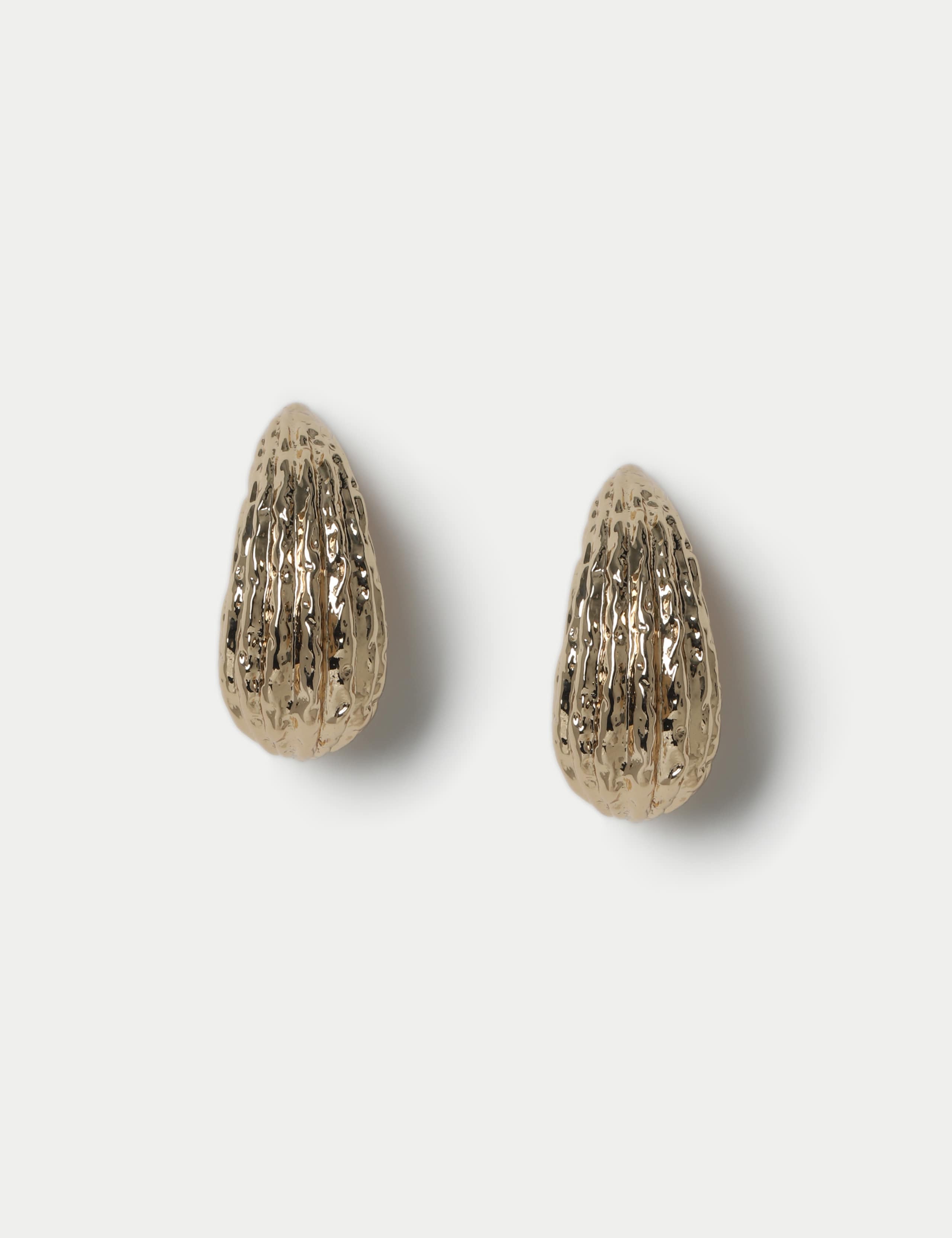 Per Una Ridge Tear Drop Earrings