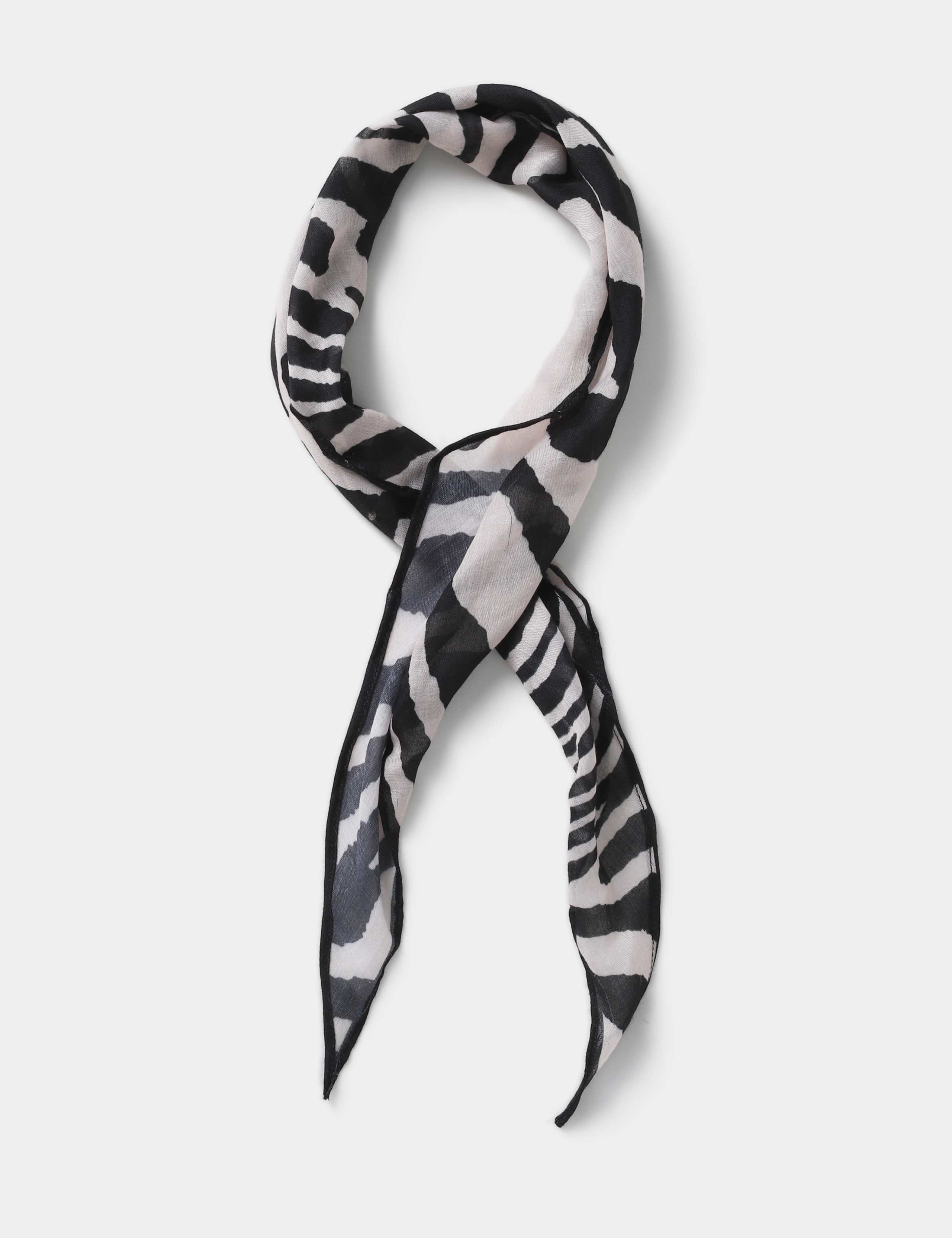Zebra Print Scarf