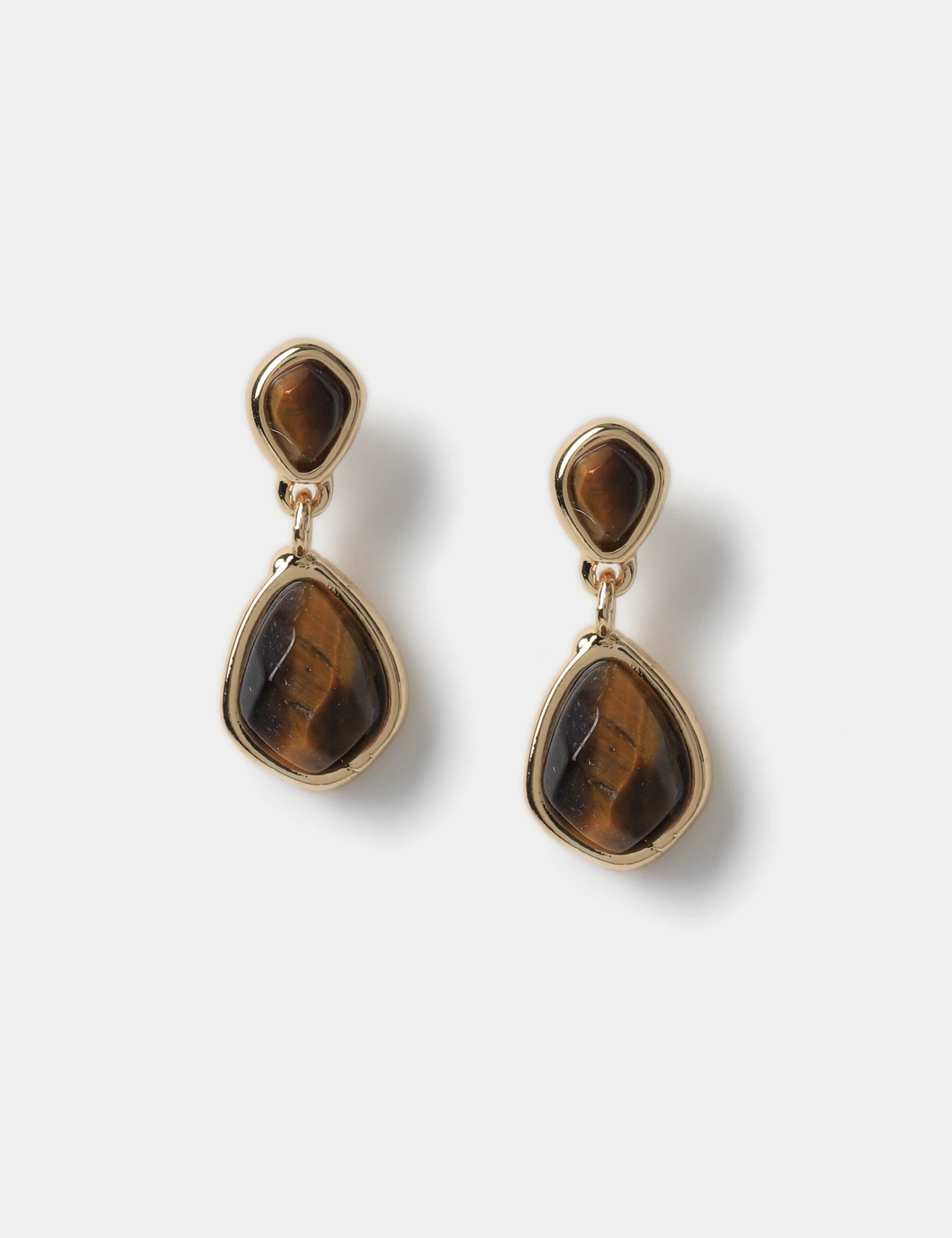 Gifting Tigers Eye Detail Earrings