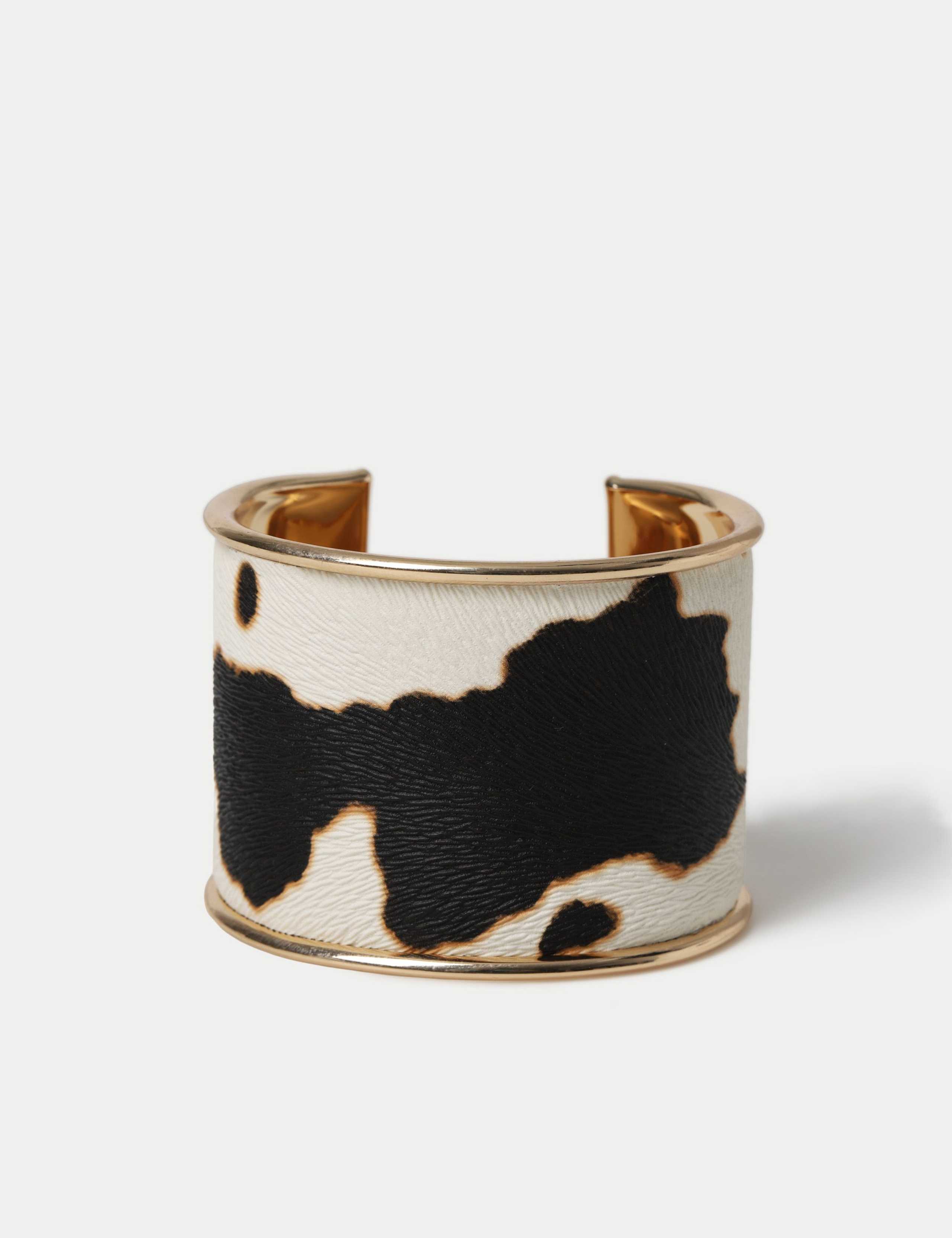 Cow Print Cuff Bracelet