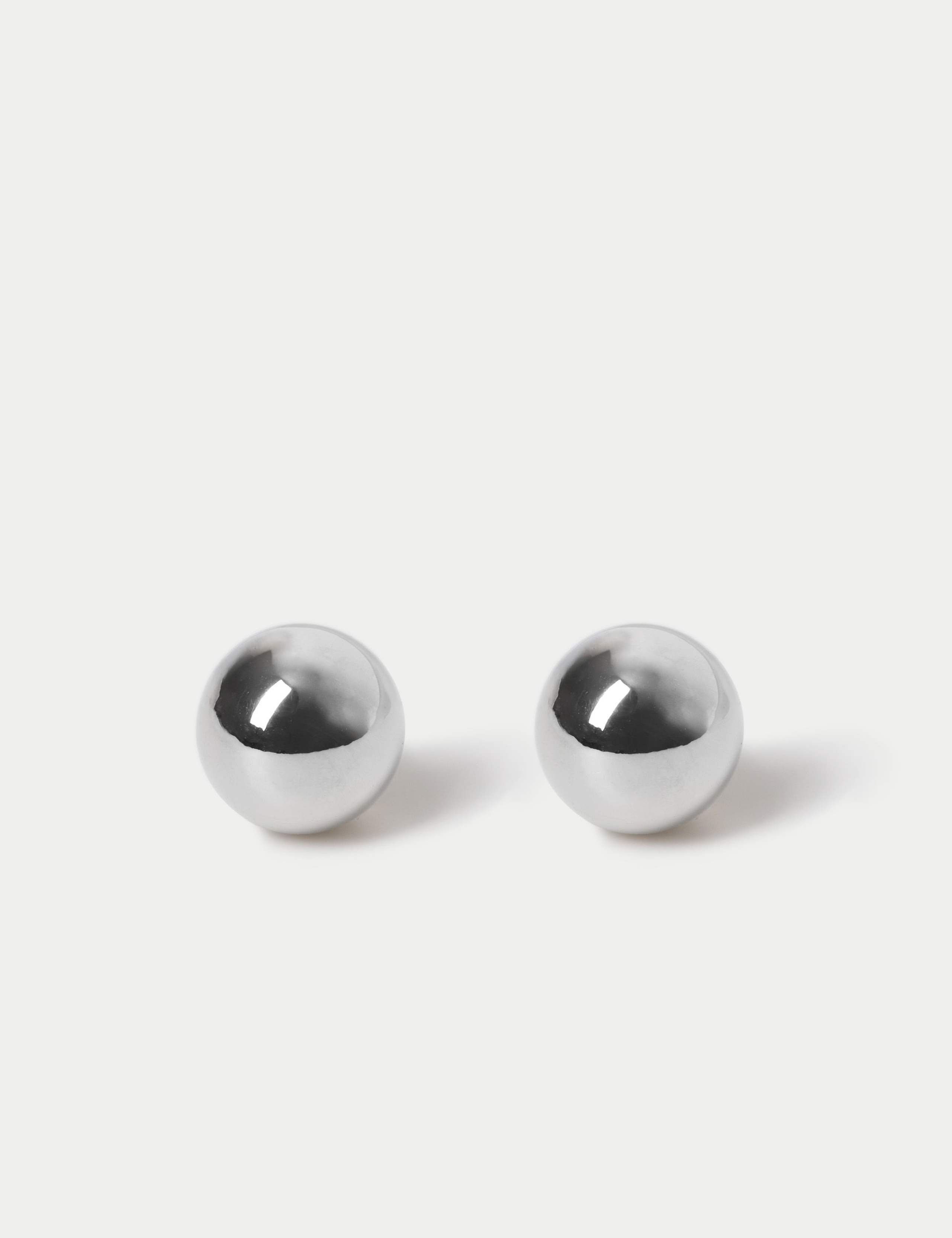 Sphere Stud Earrings
