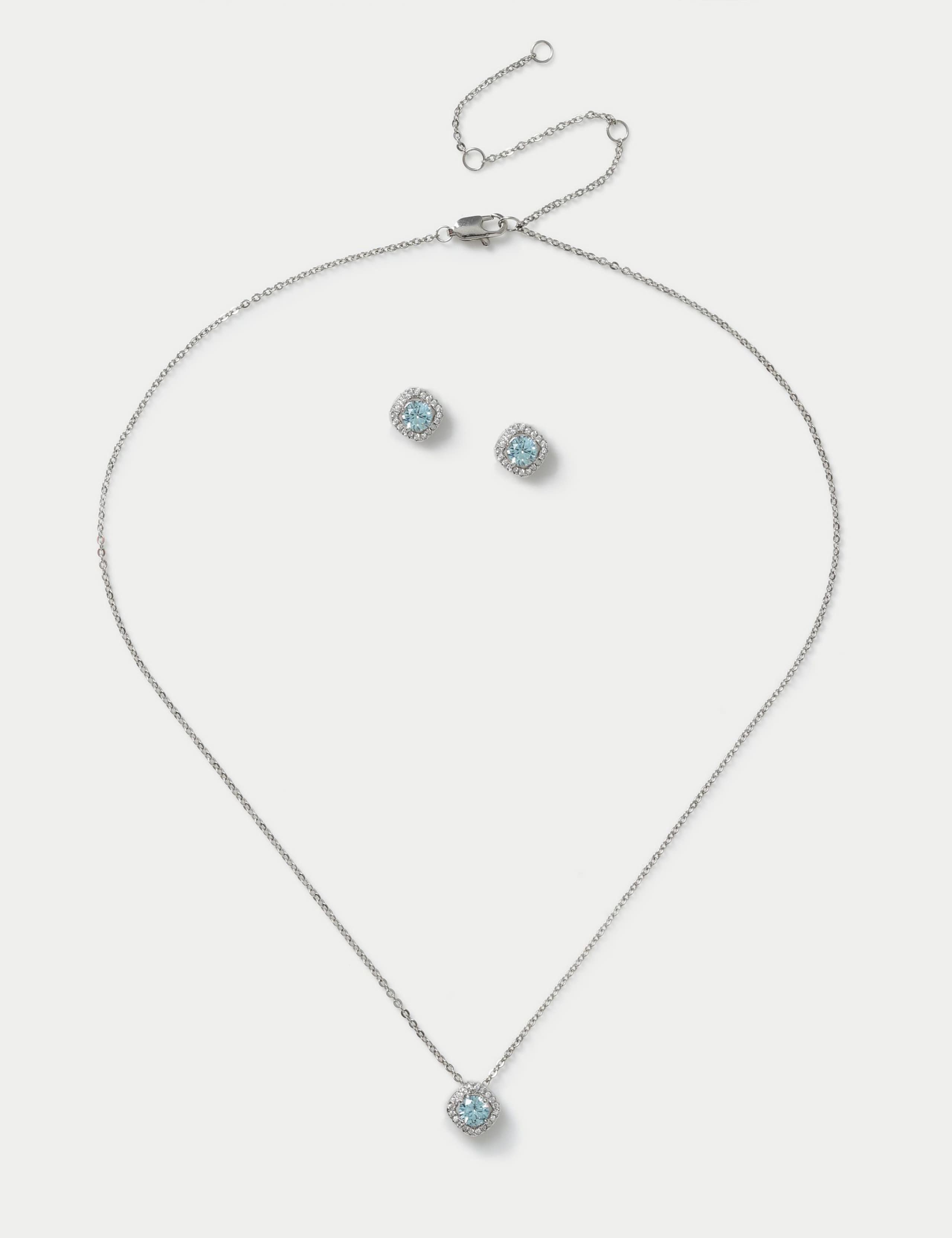 December Birthstone Jewellery Set