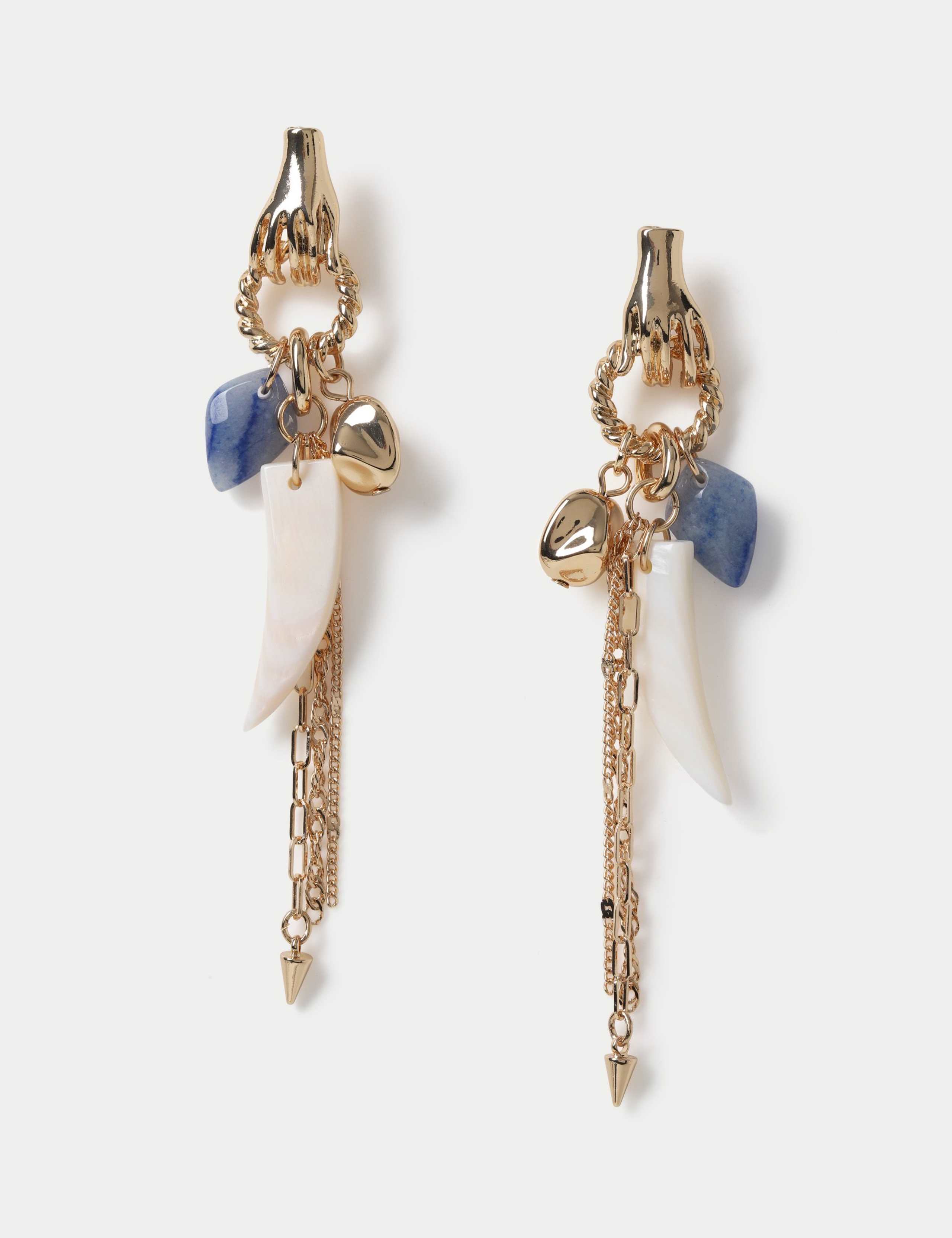 Tuskand Chain Drop Earrings