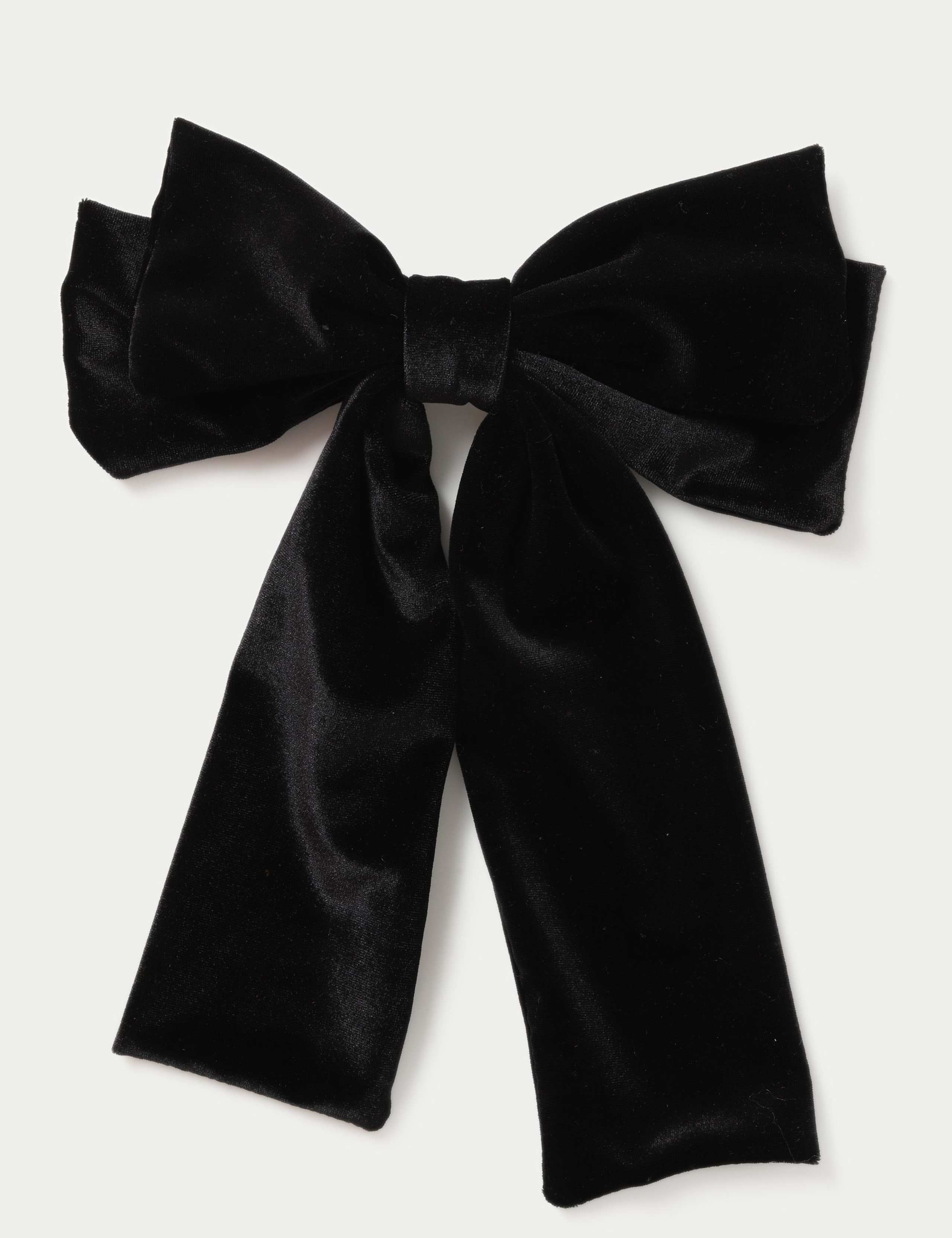 Large Velour Hair Bow