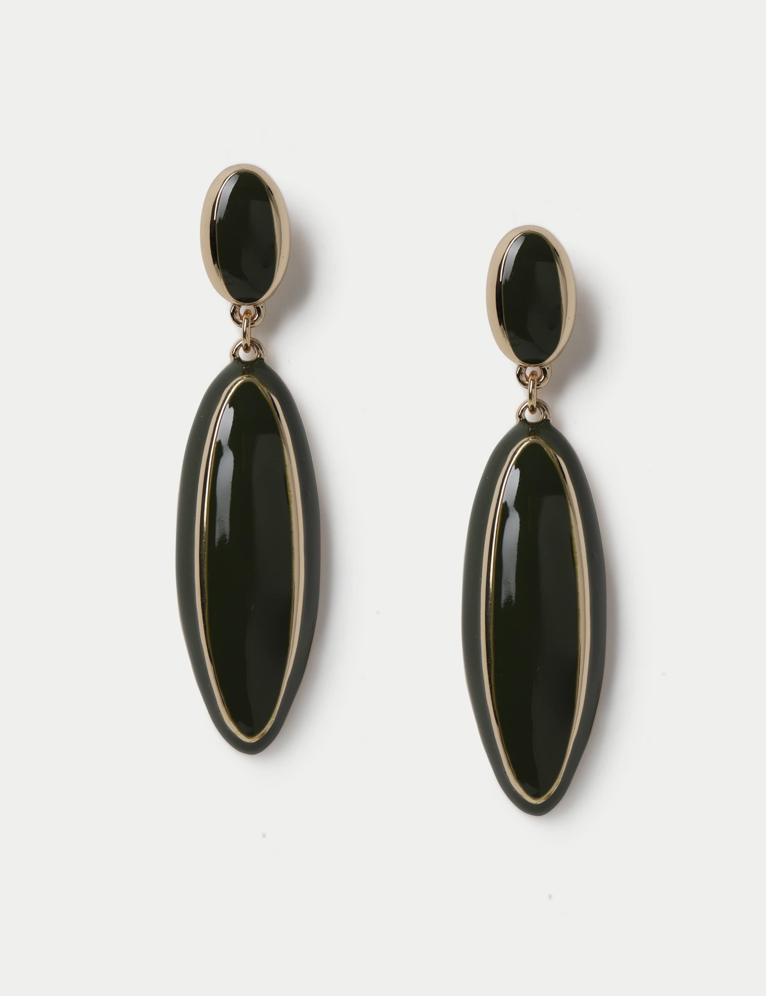 Brushed Square Stud Earring