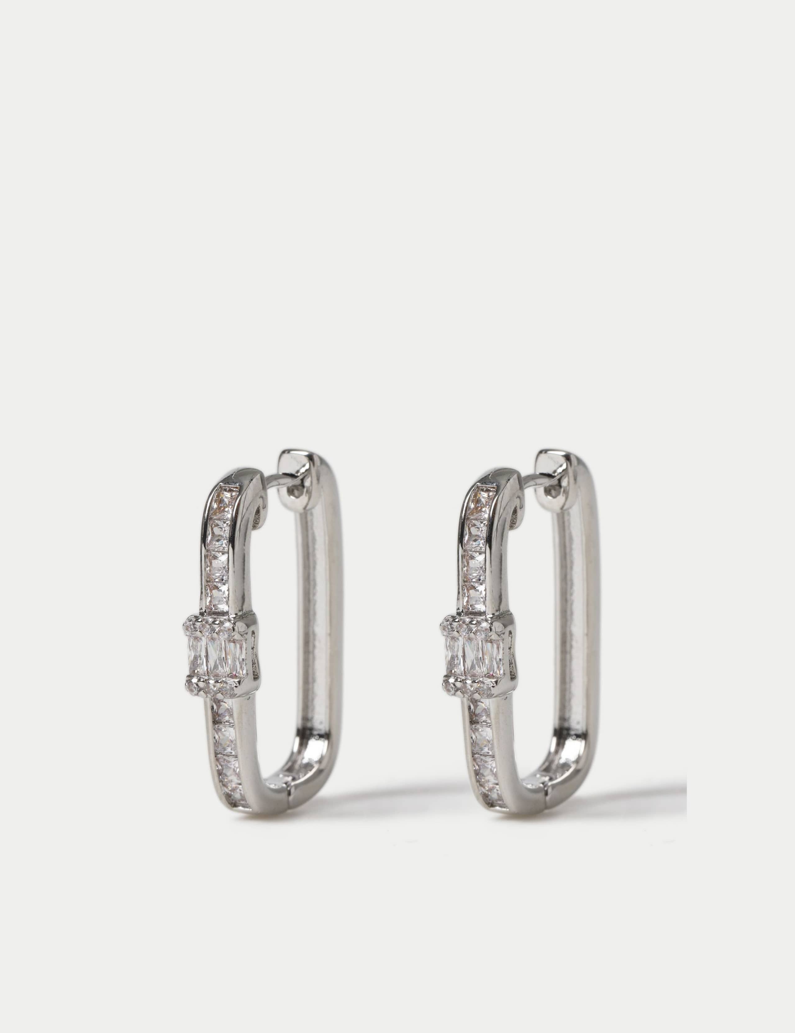 Per Una Cubic Zirconia Hoop Earrings