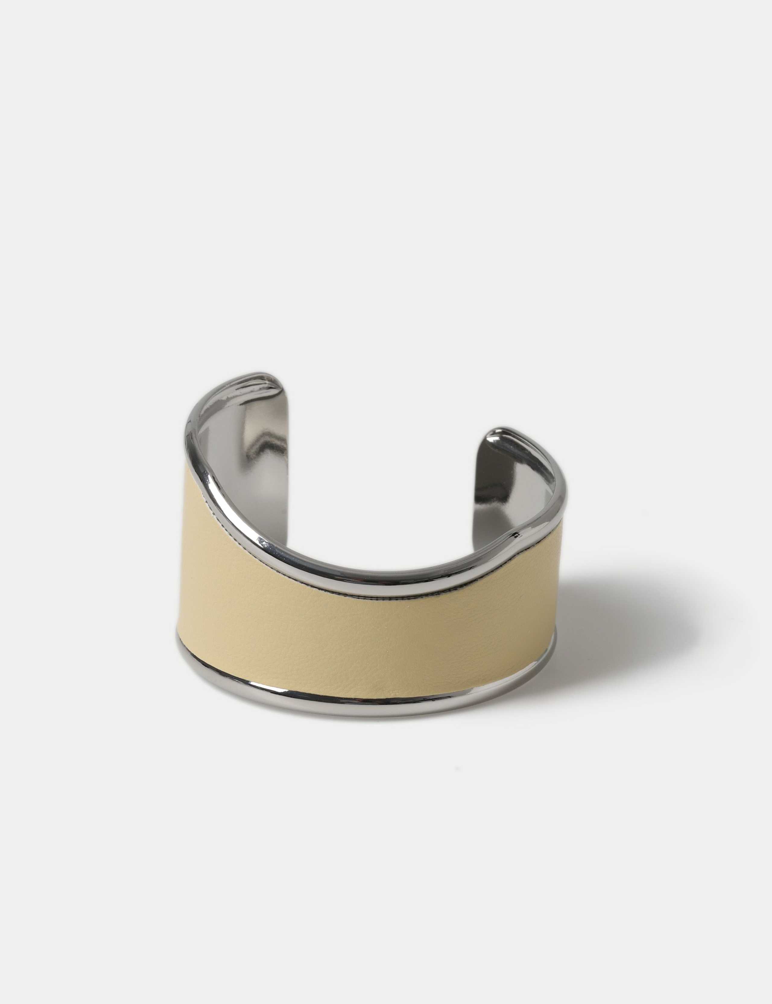 Faux Leather Cuff Bracelet
