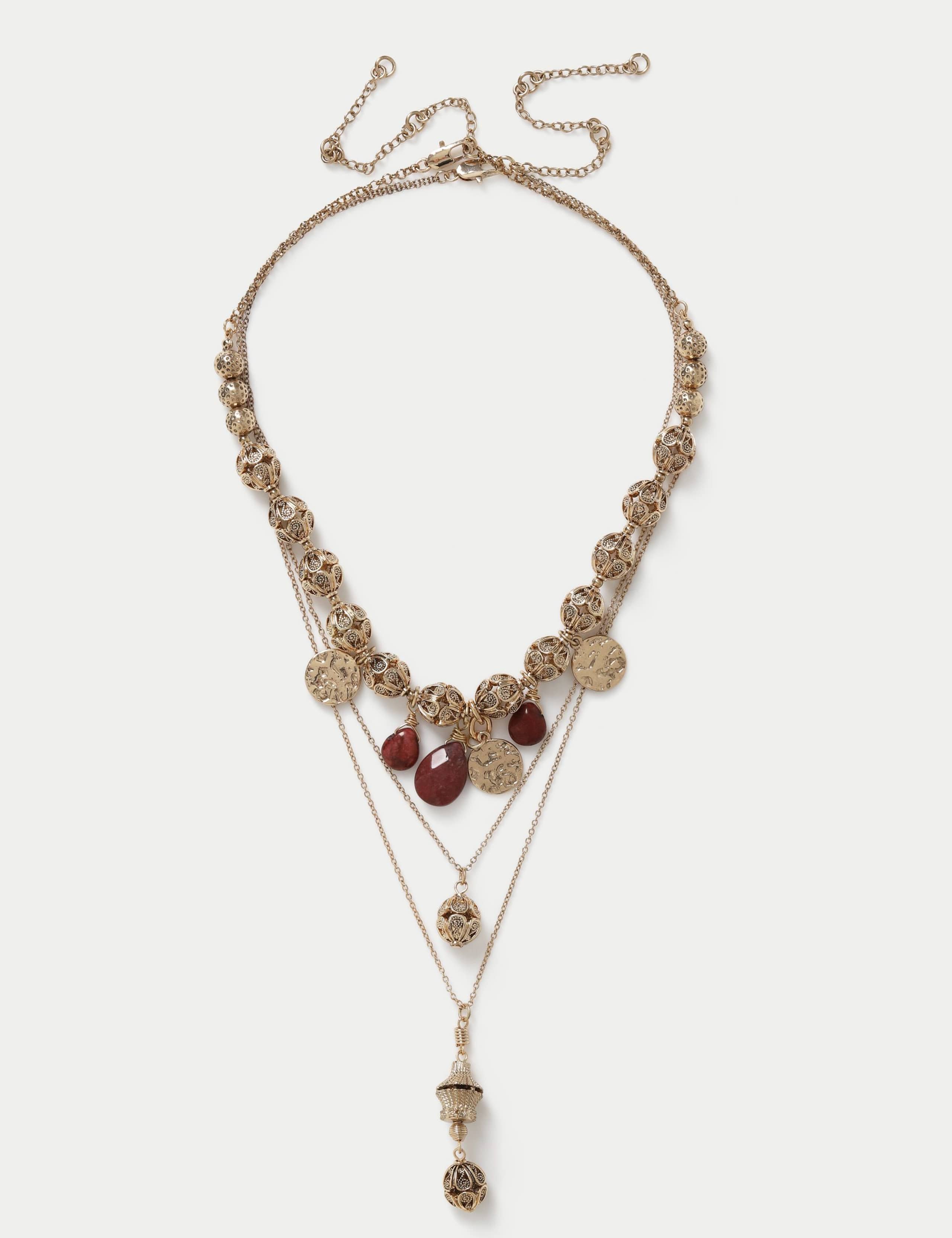 Multirow Filigree Necklace