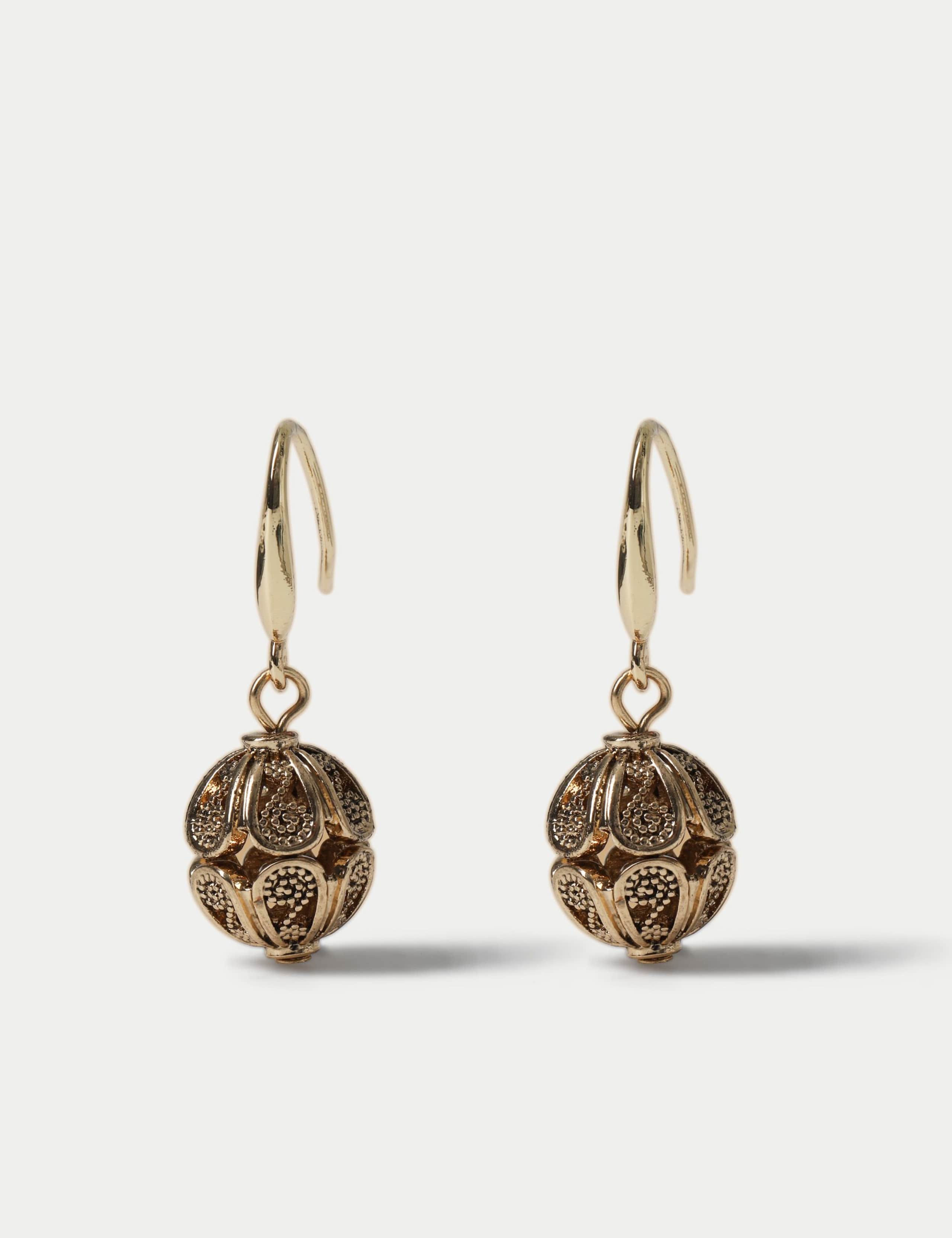 Filigree Fishhook Earrings