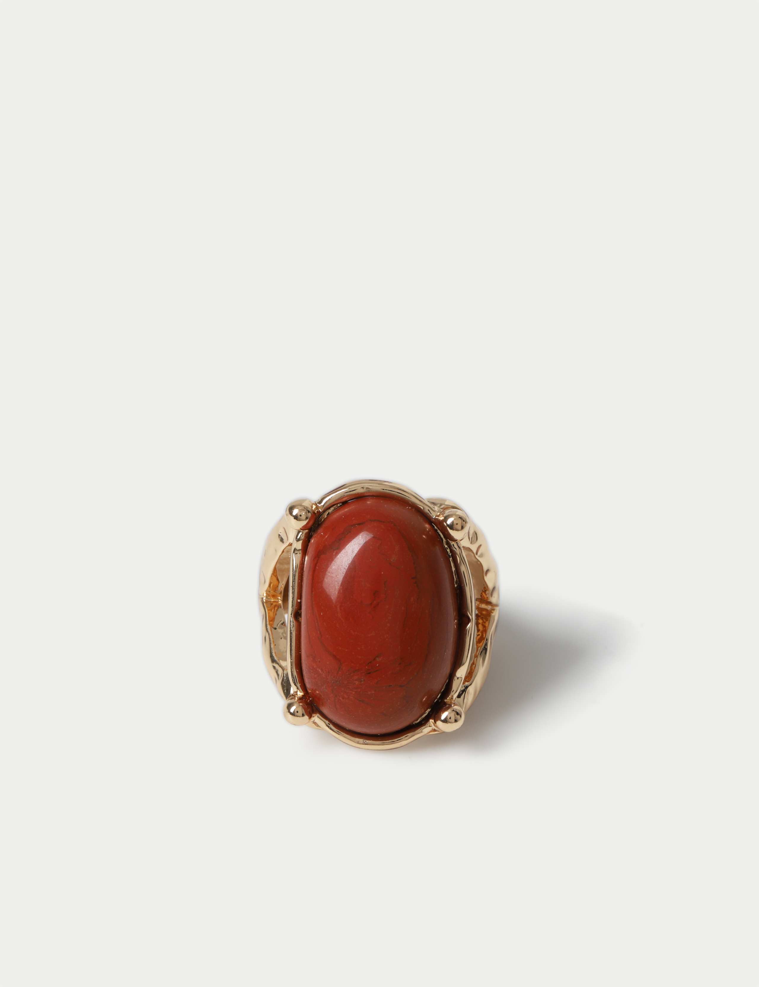 Natural Stone Statement Ring