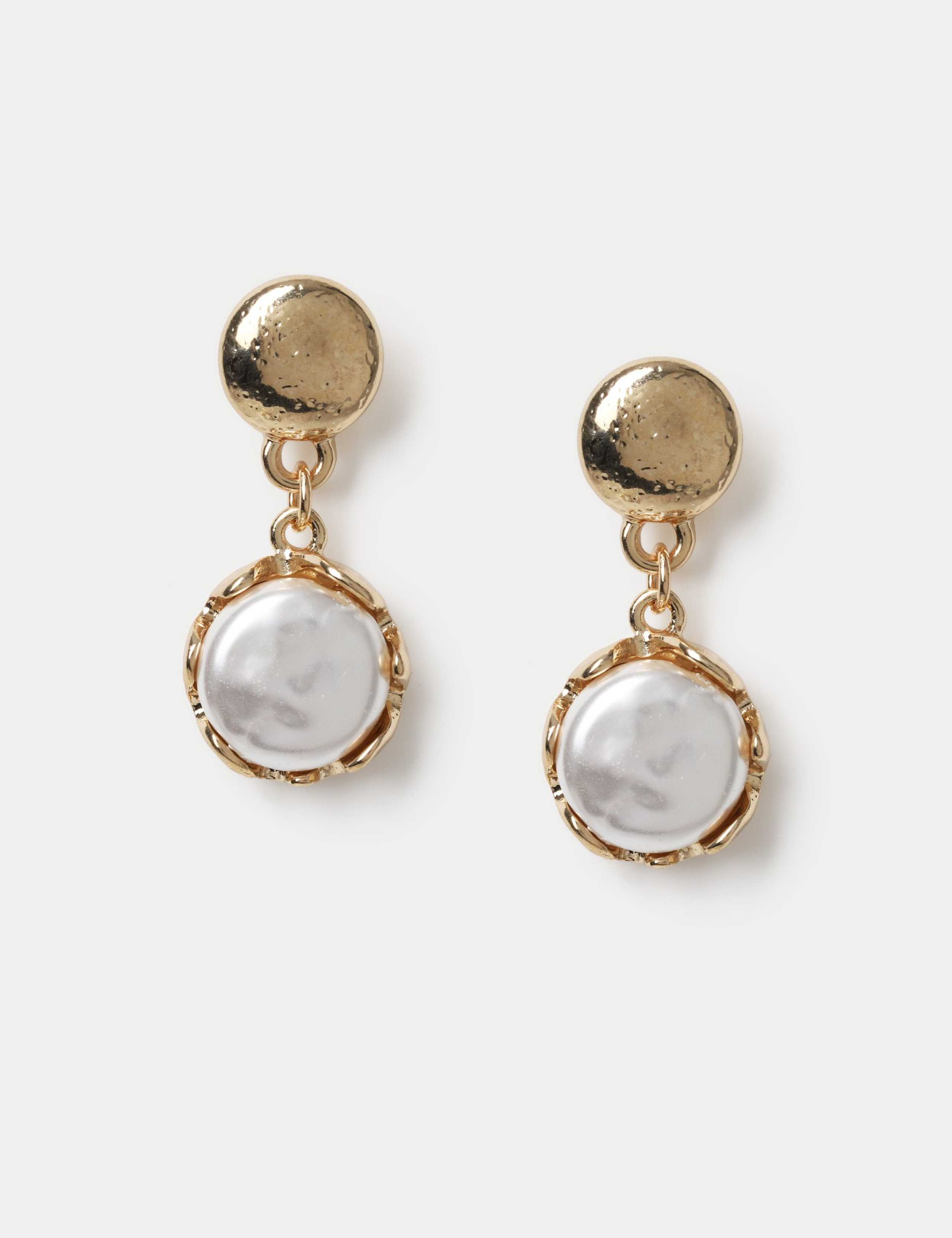 Pearl Drop Mini Earrings