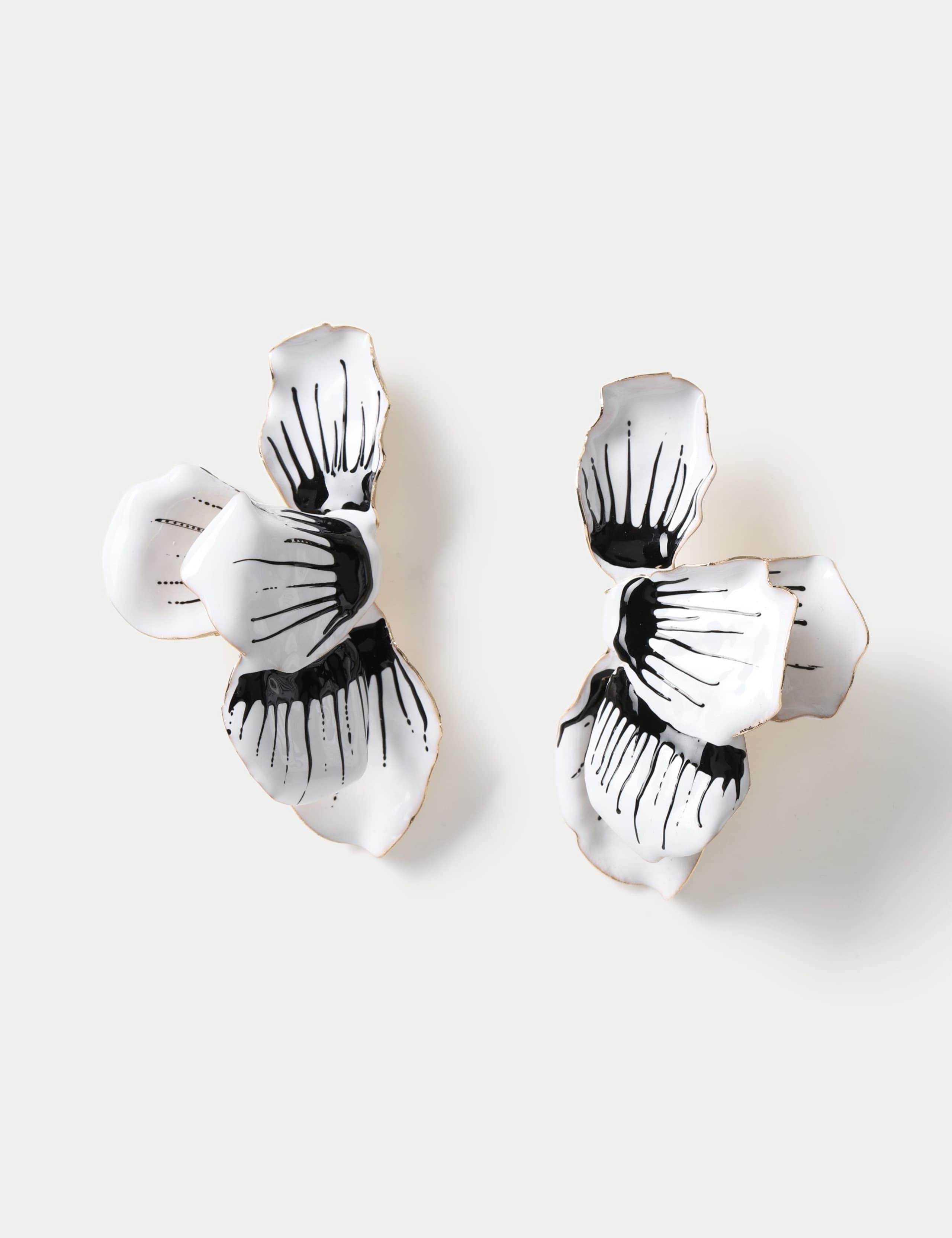 Statement Flower Stud Earrings