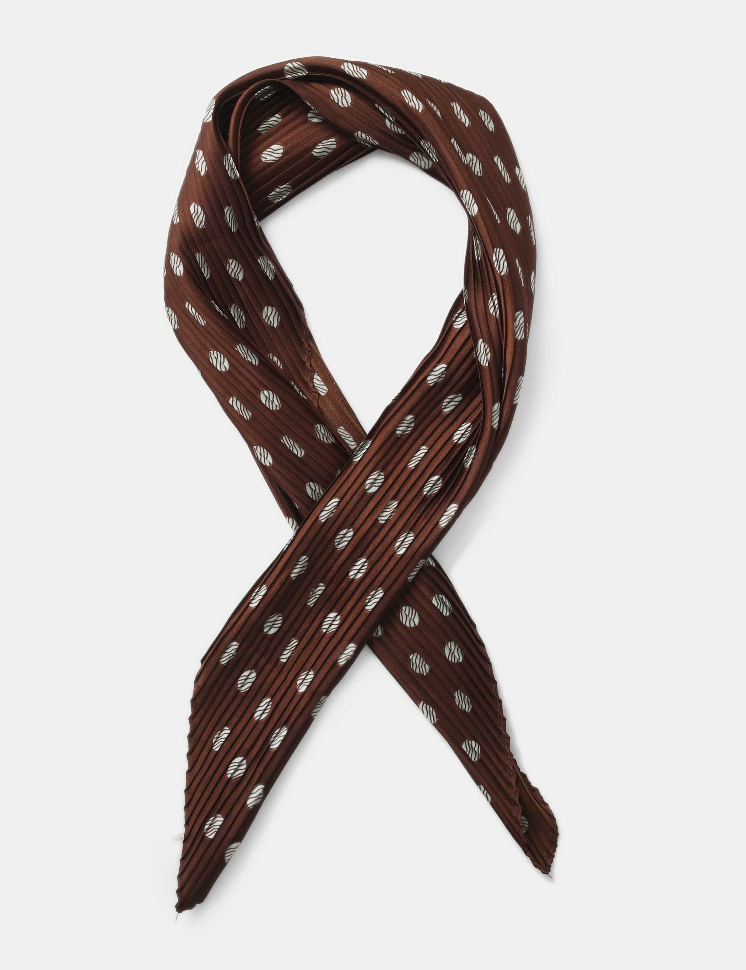 TP Plisse Polka Dot Scarf