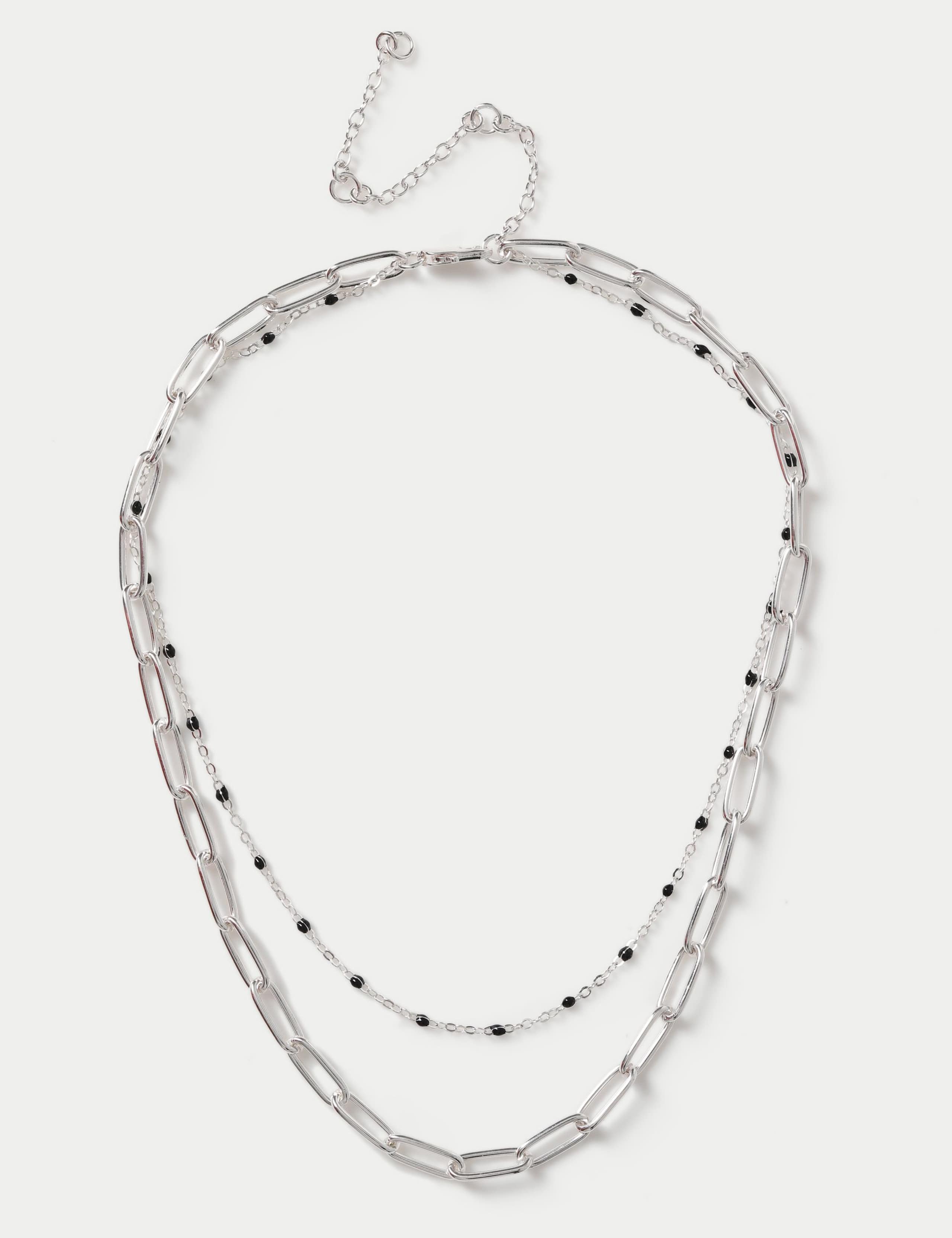 Link Multi Row Necklace