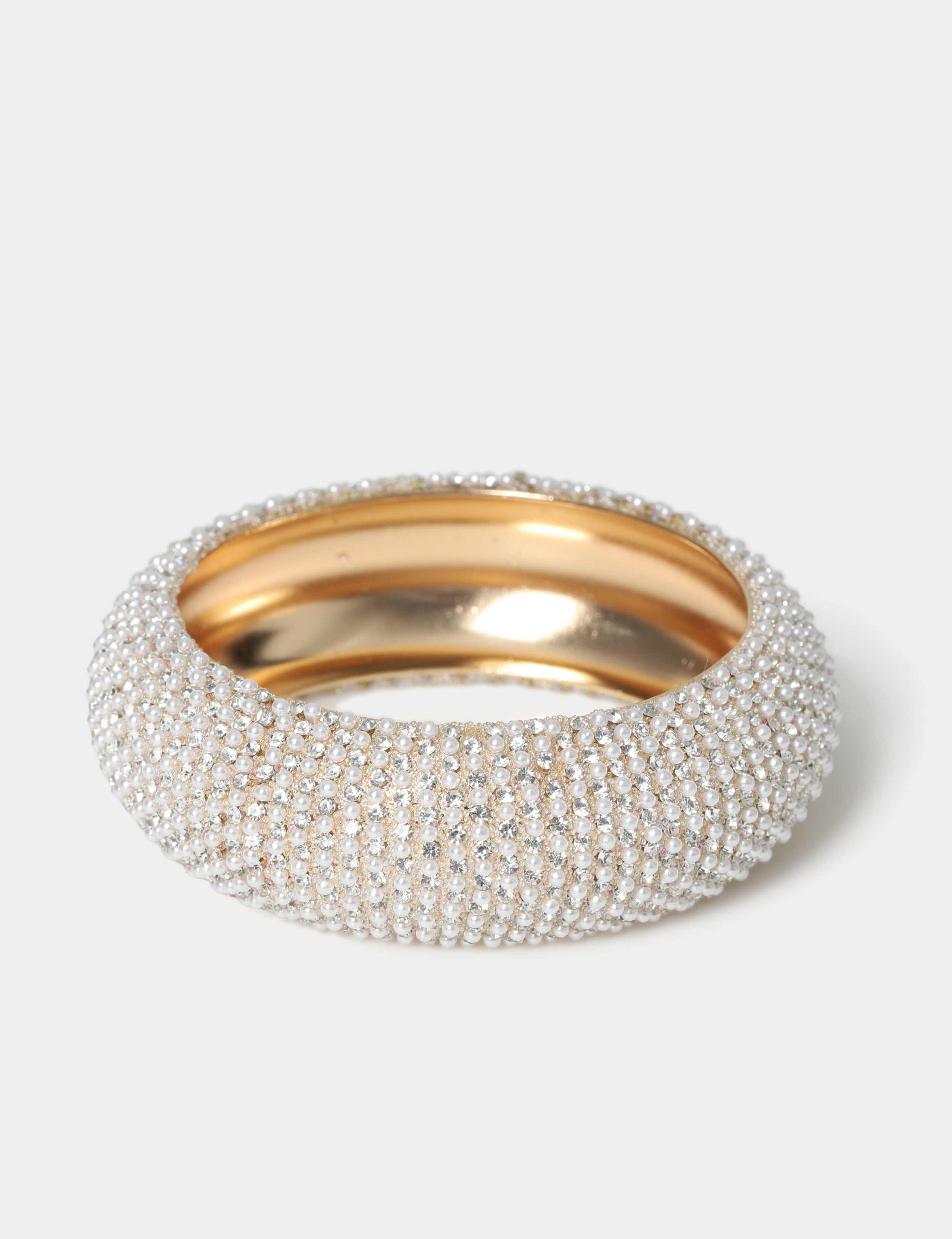 Pearl Effect Jelly Bangle