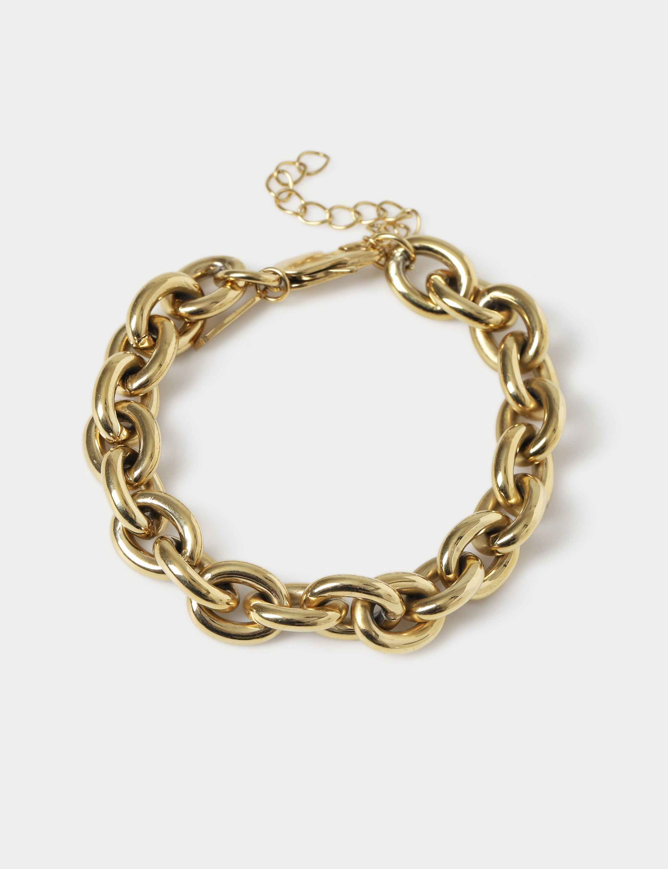 Stainless Steel Chunky Chain Bracelet