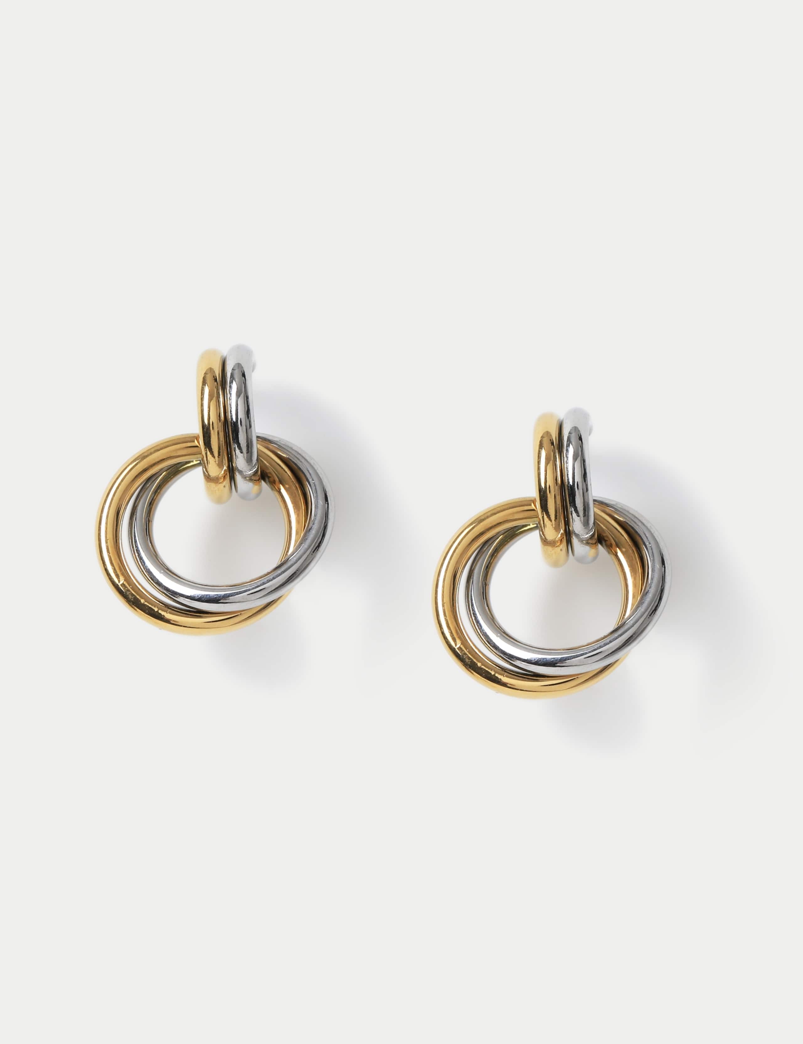 Autograph Gold and Silver Hoops