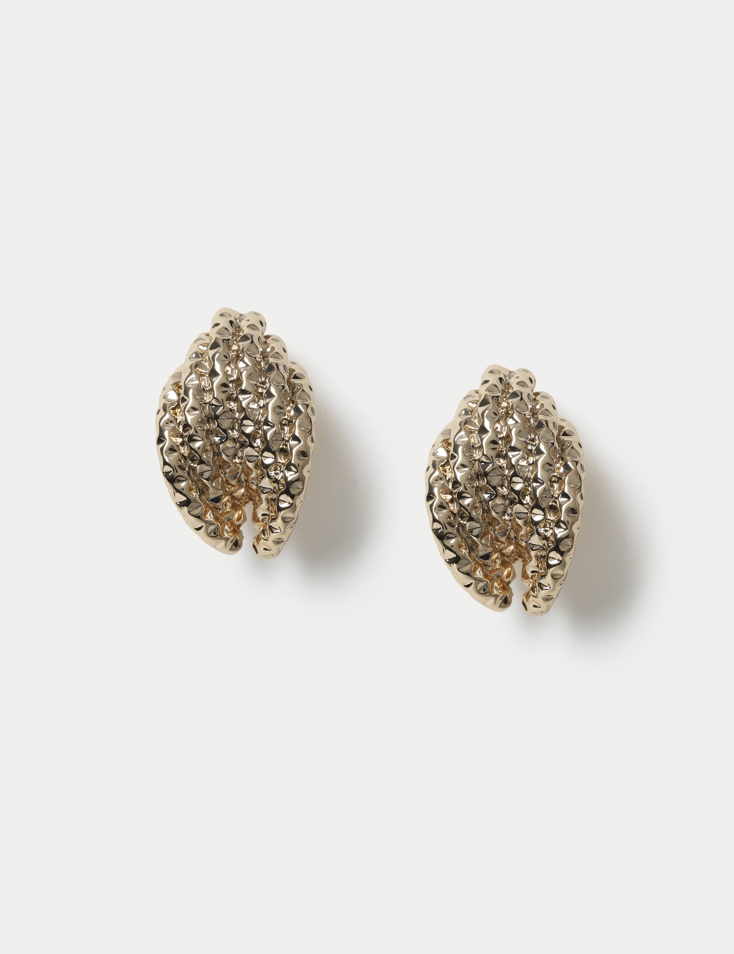 Textured Ridge Earrings