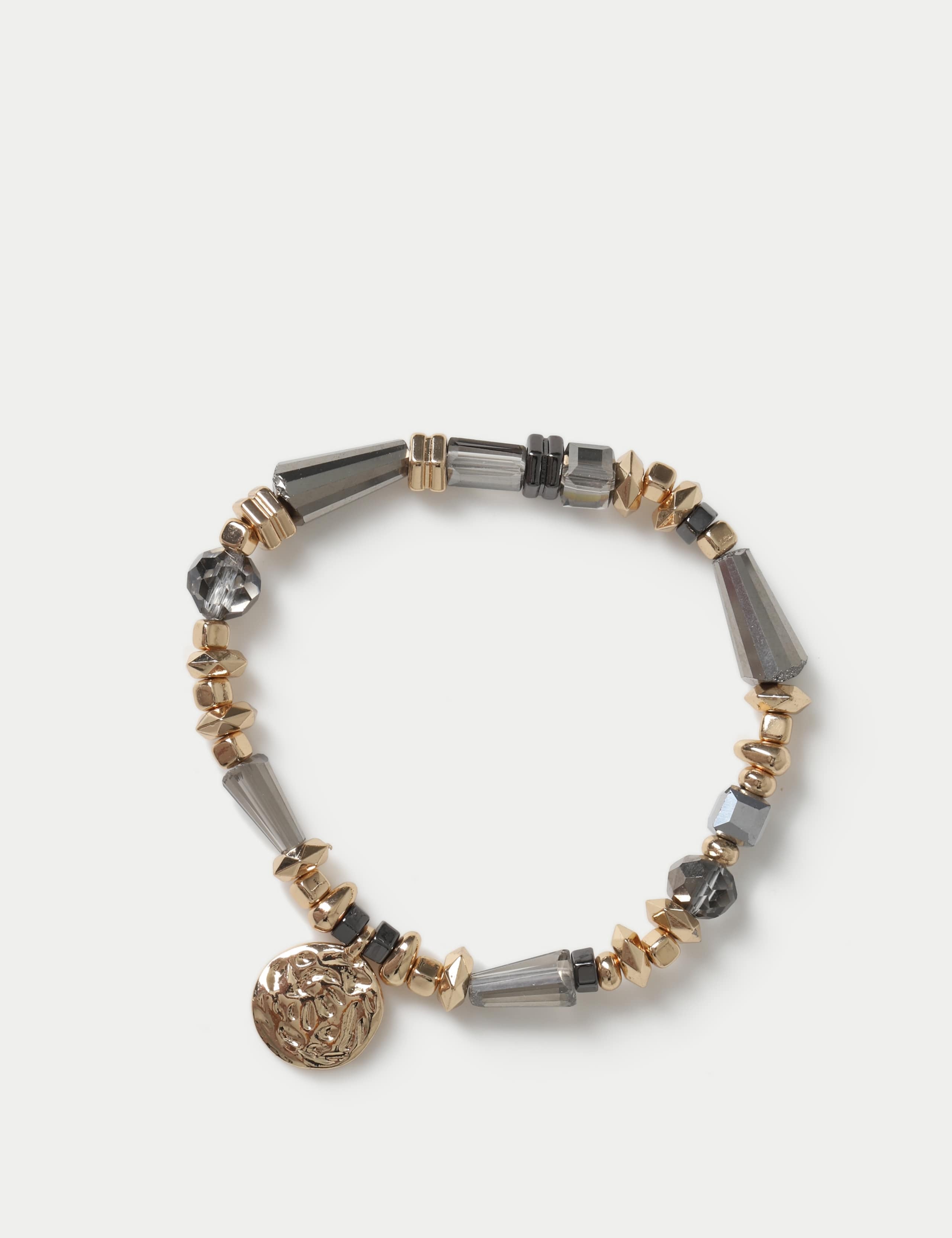 Glass Bead Stretch Bracelet