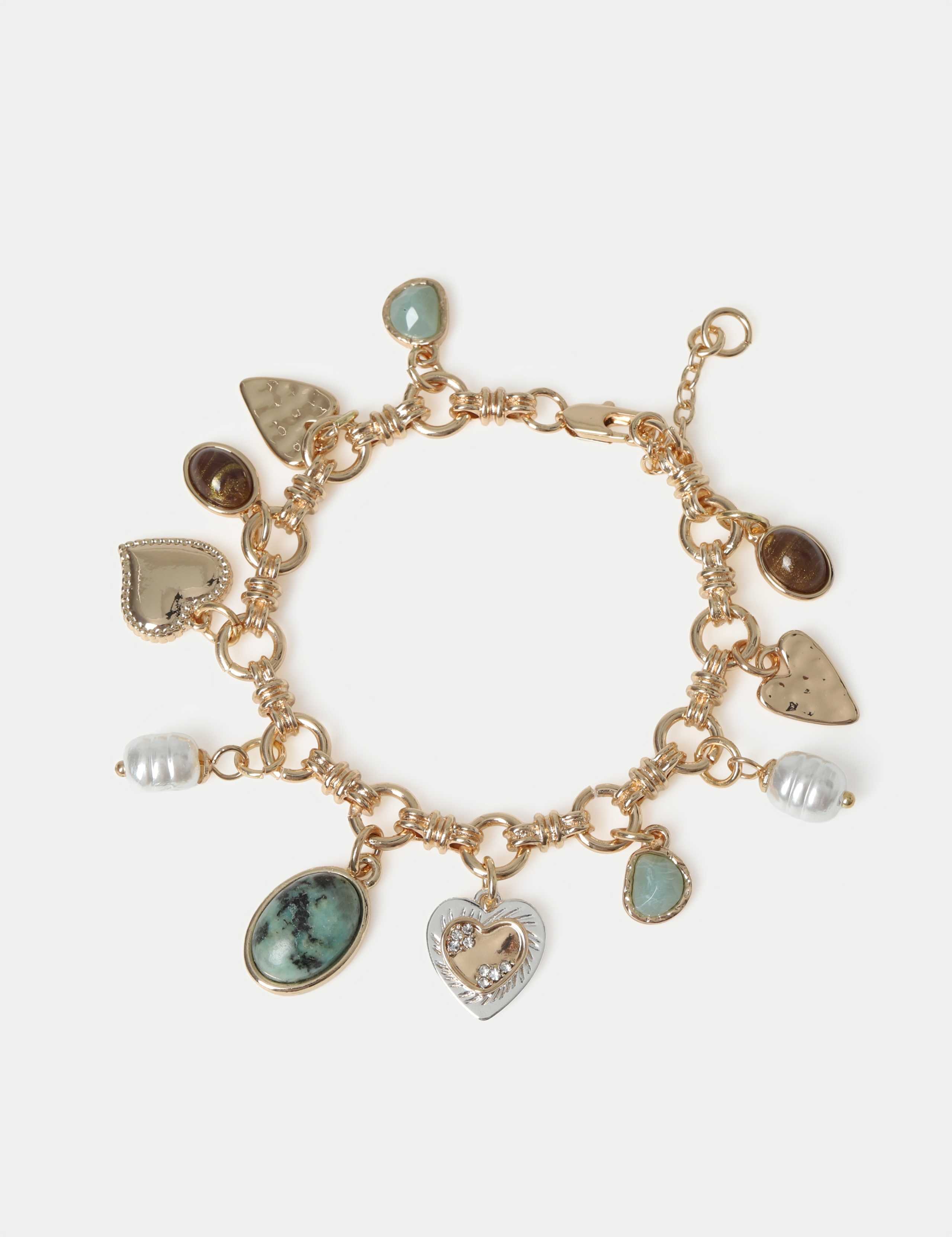 Natural Stone Charm Wristwear