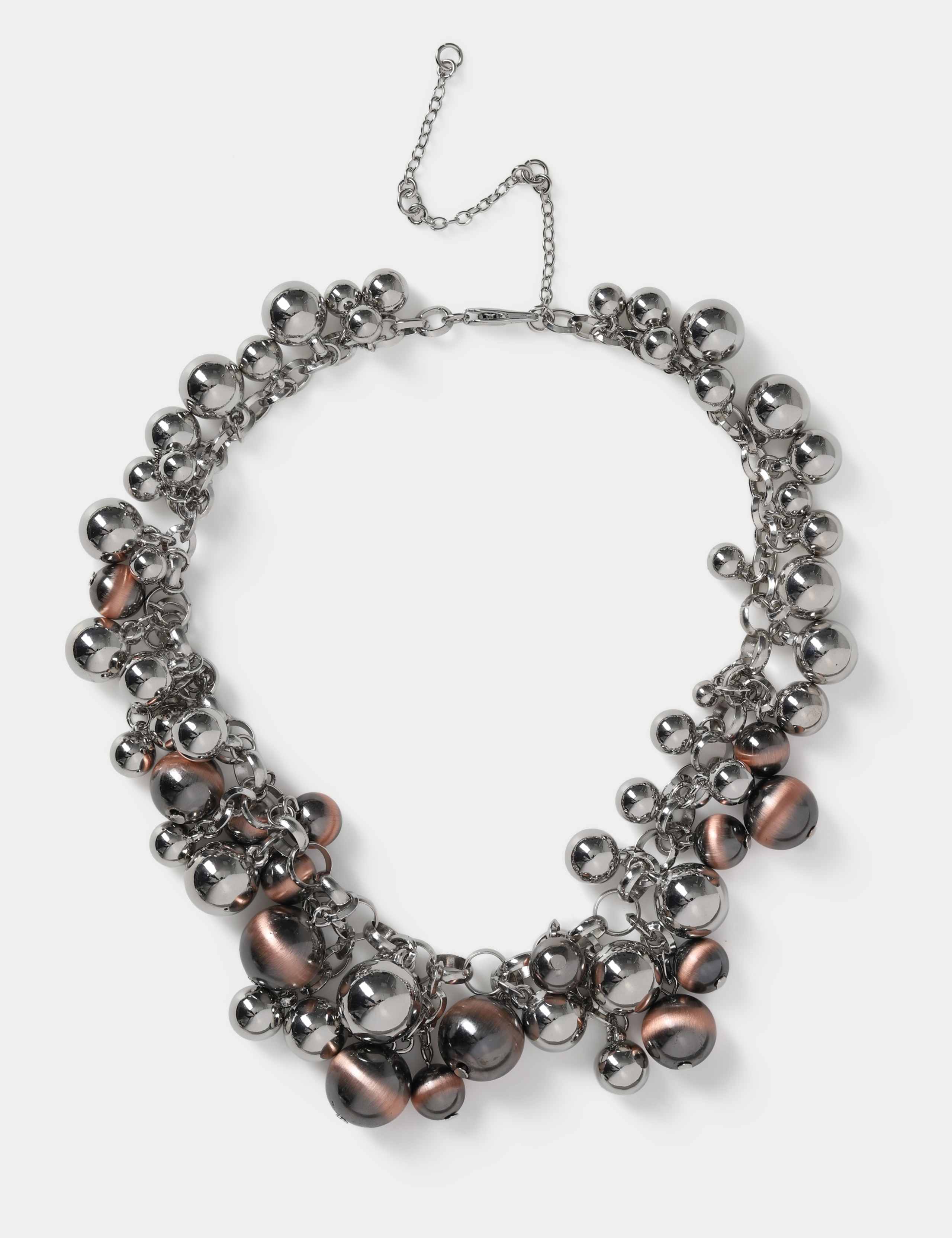 Beaded Cluster Necklace