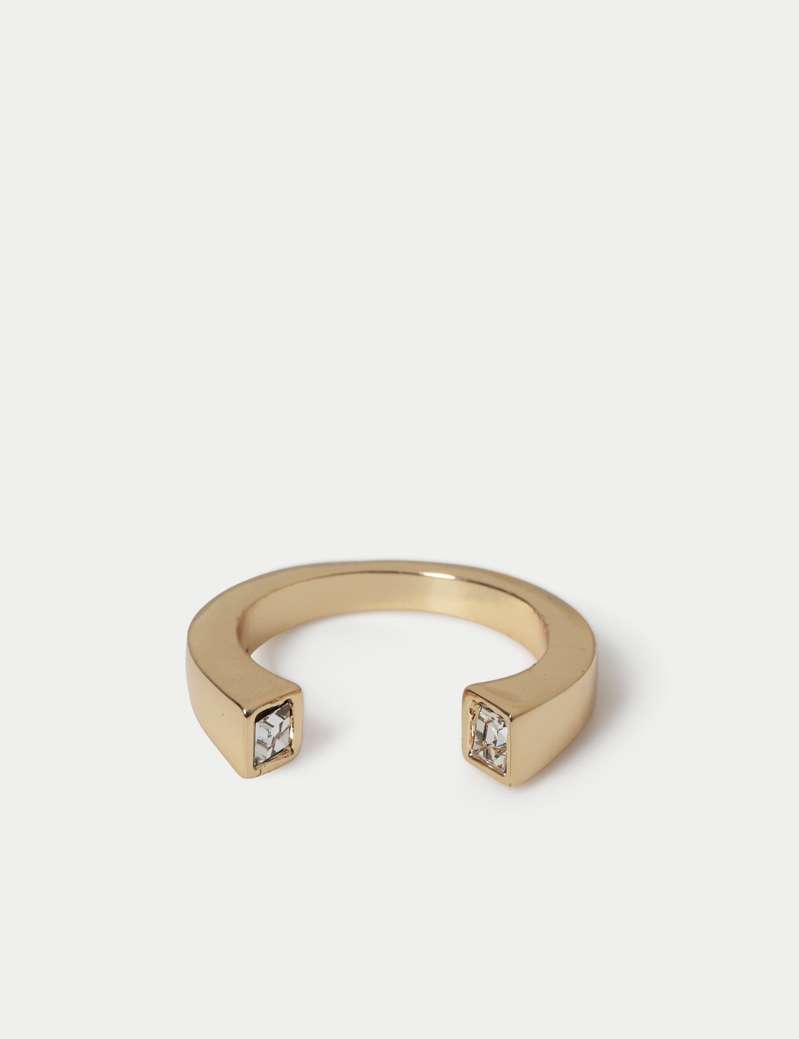 Cubiz Zirconia Wrap Ring