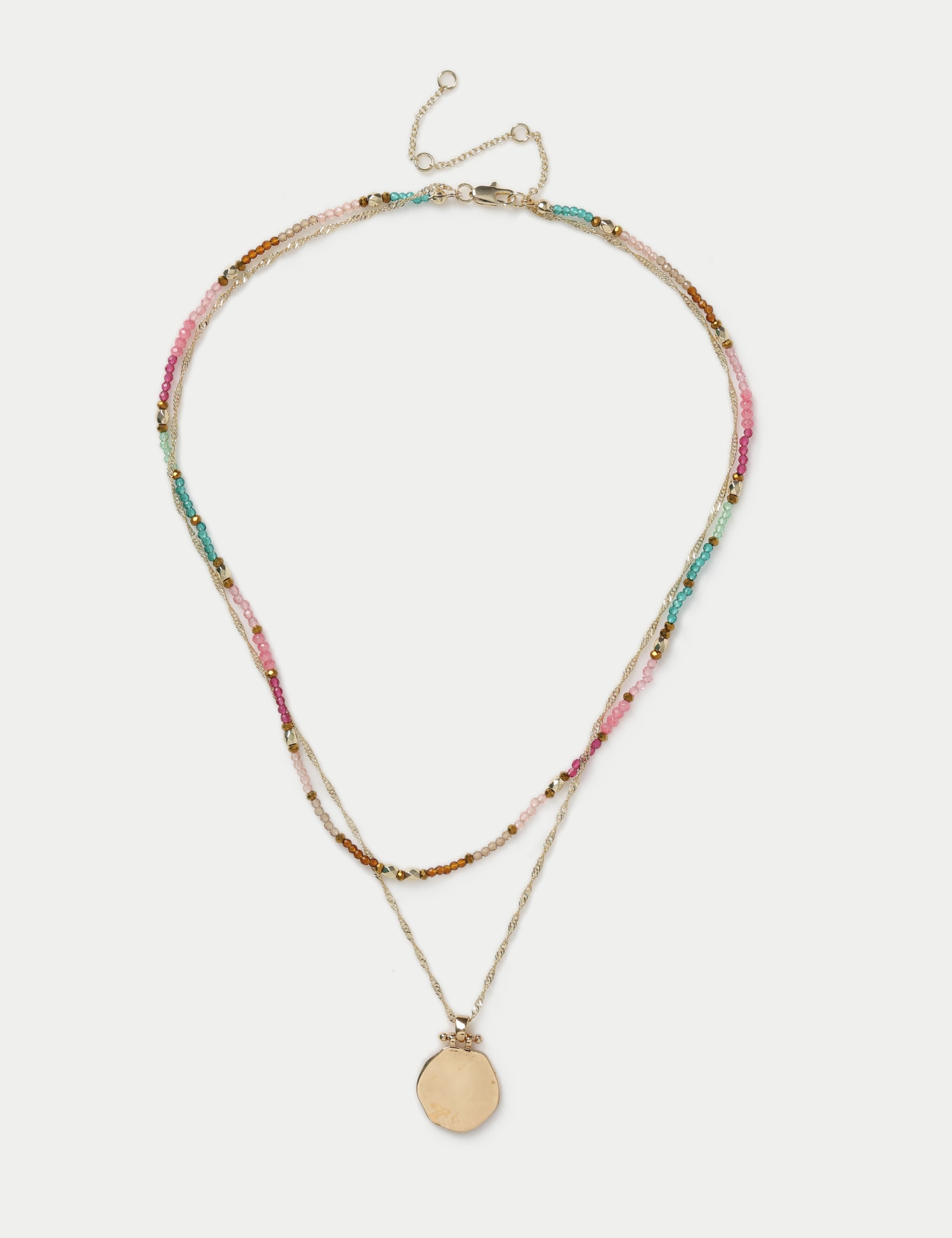 14ct Gold Plated Multi Row Neckwear