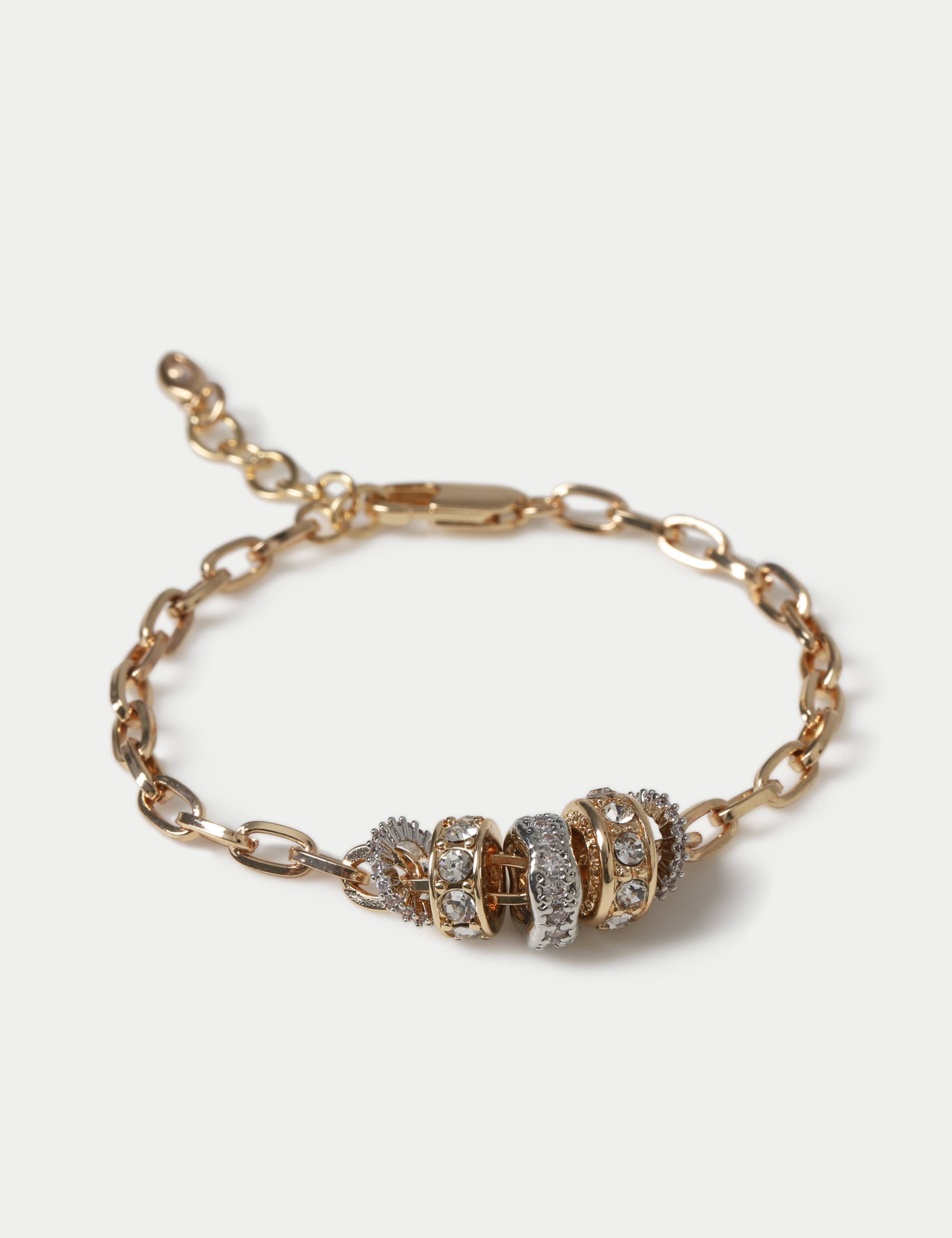 Premium Mixed Plate Rondelle Bracelet