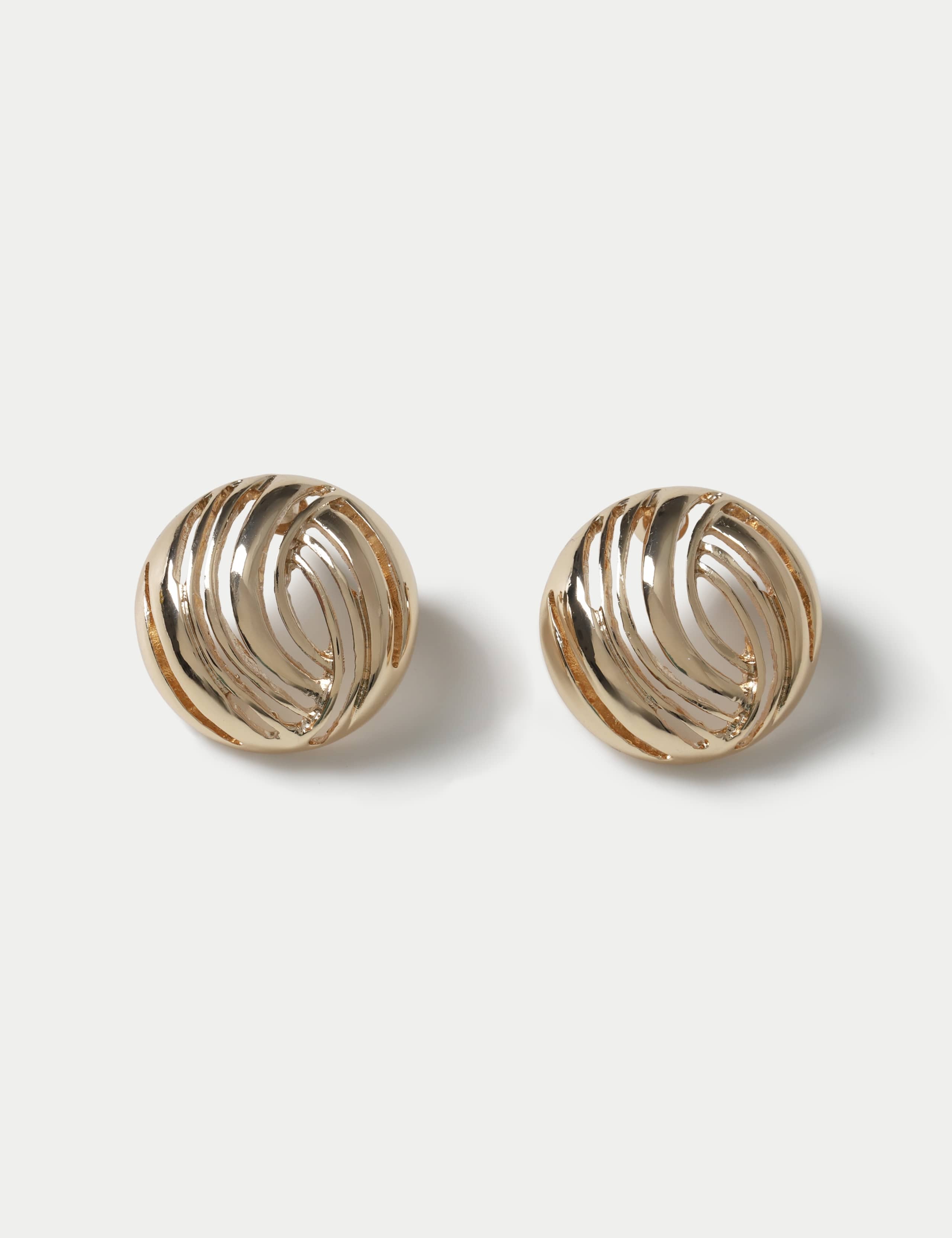 WW Cutout Stud Earrings