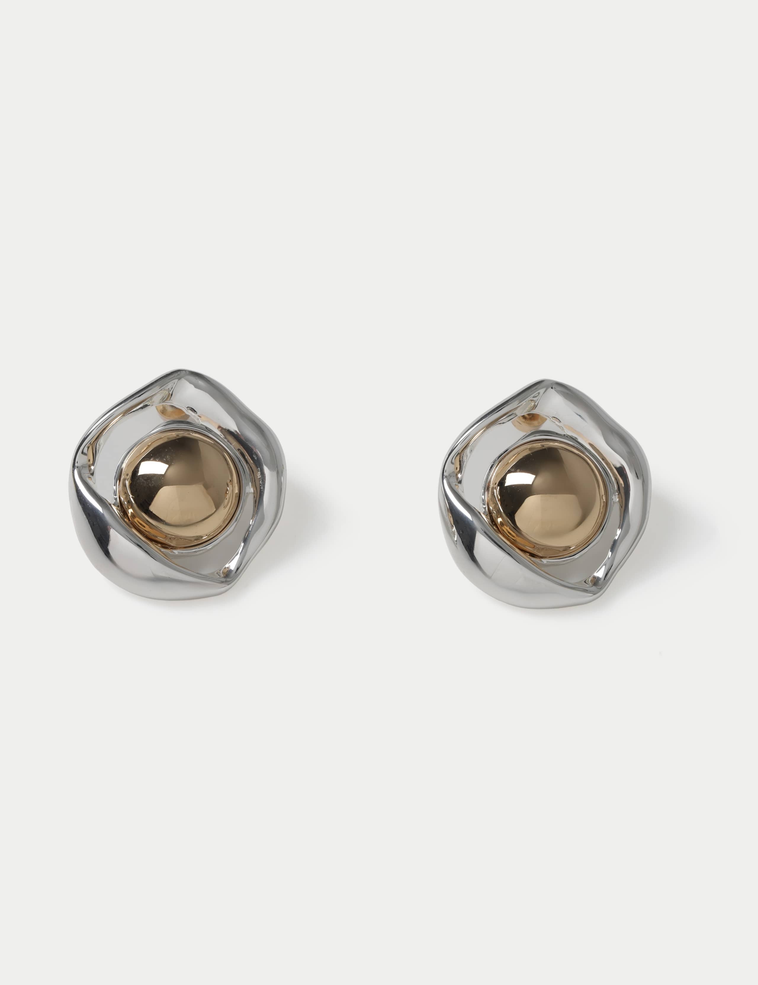 WW Open Ball Stud Earring