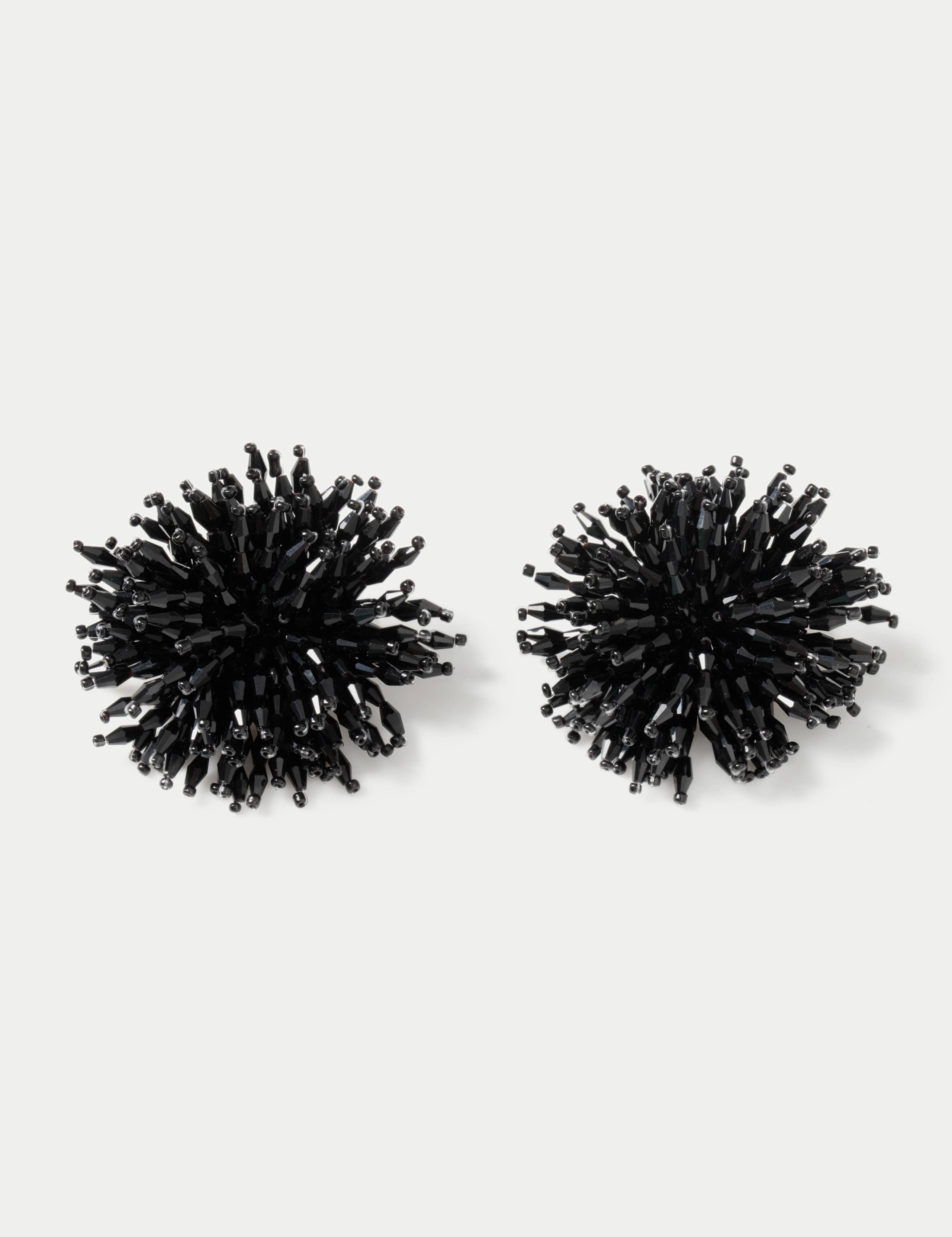 Faceted Bead Spray Earrings