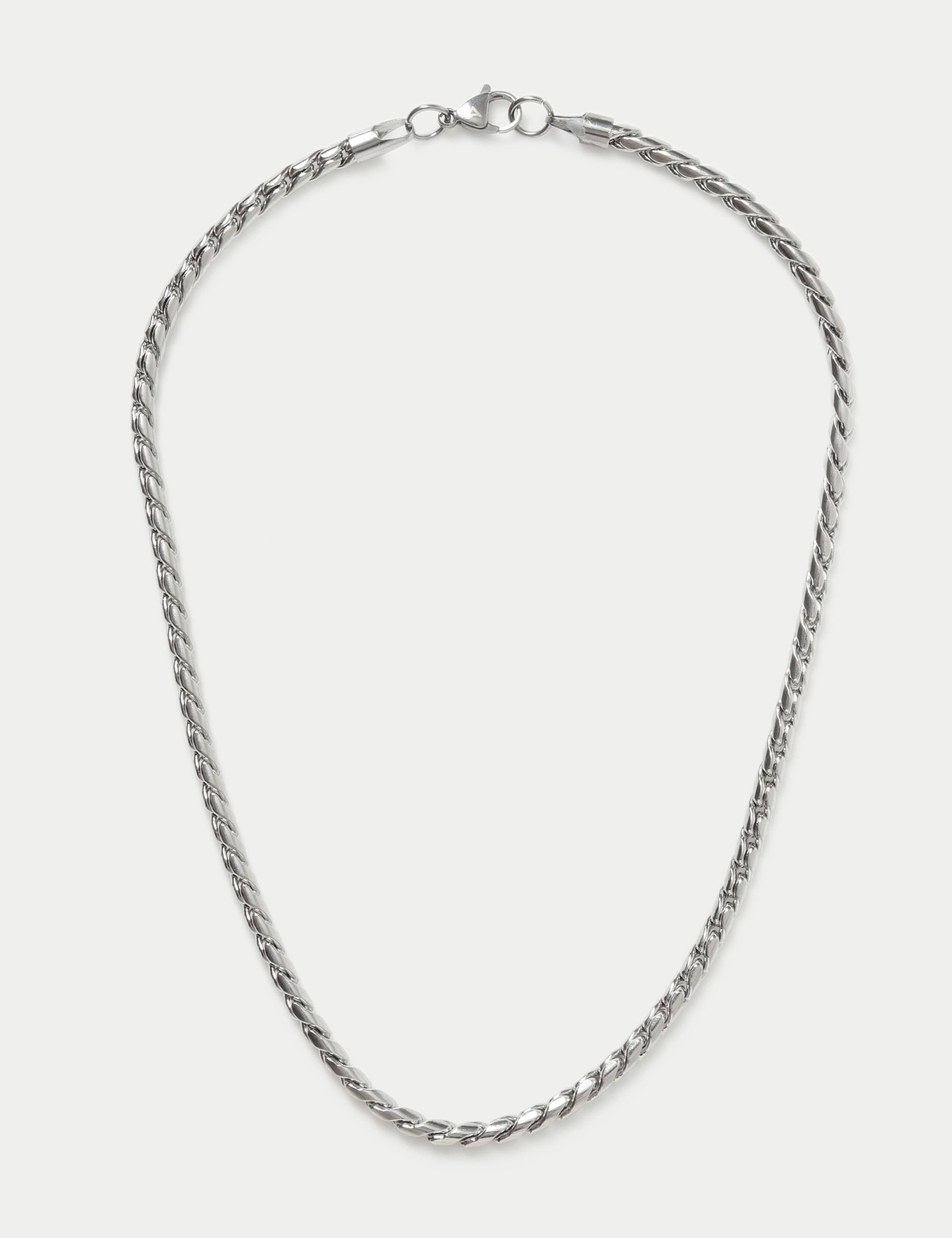 Stainless Steel Rope Chain Necklace