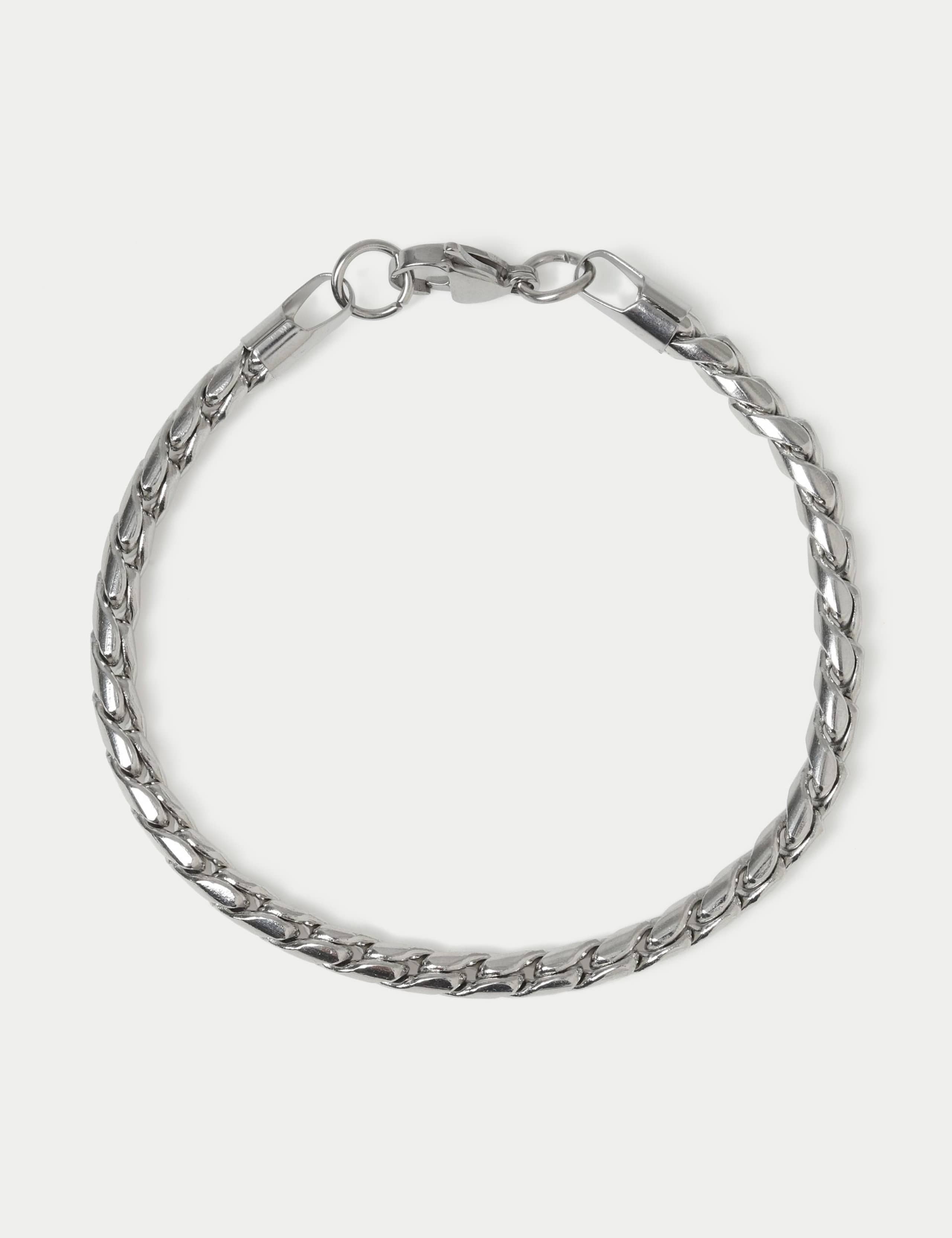 Stainless Steel Rope Chain Bracelet