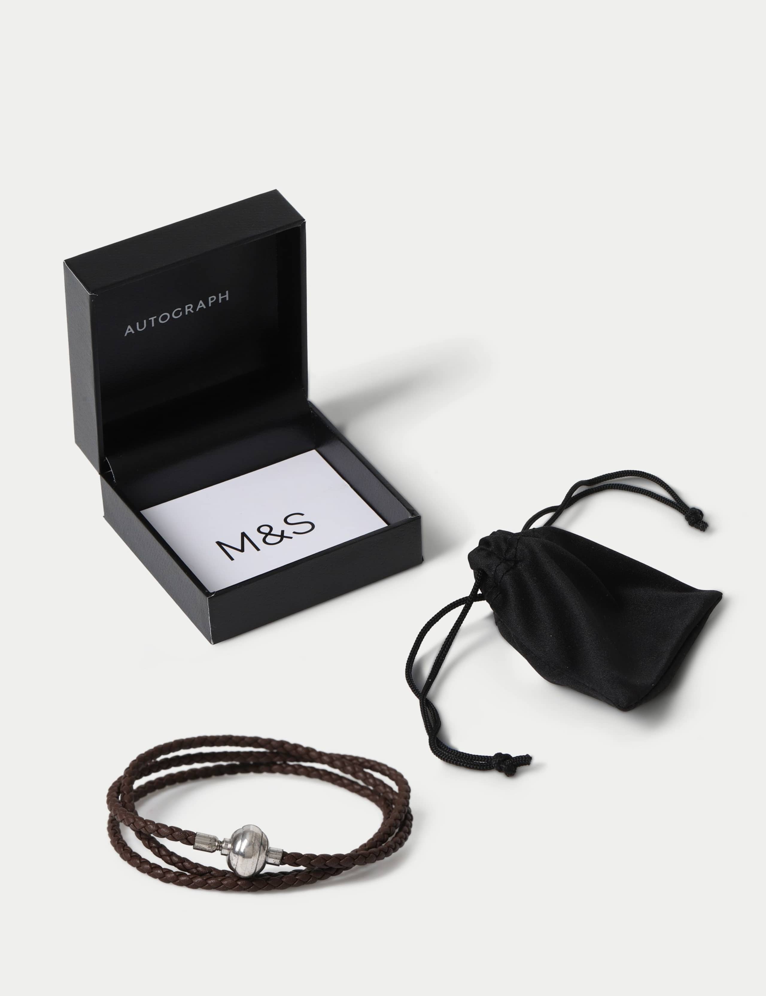 Autograph Genuine Leather Bracelet