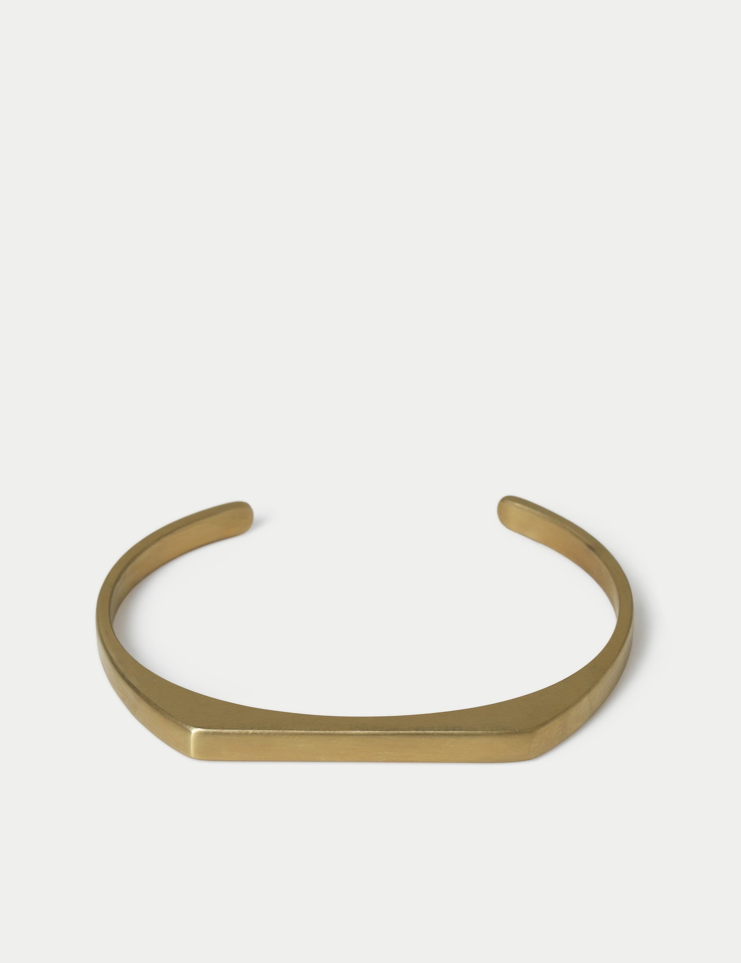 Auto Stainless Brushed Squared Cuff