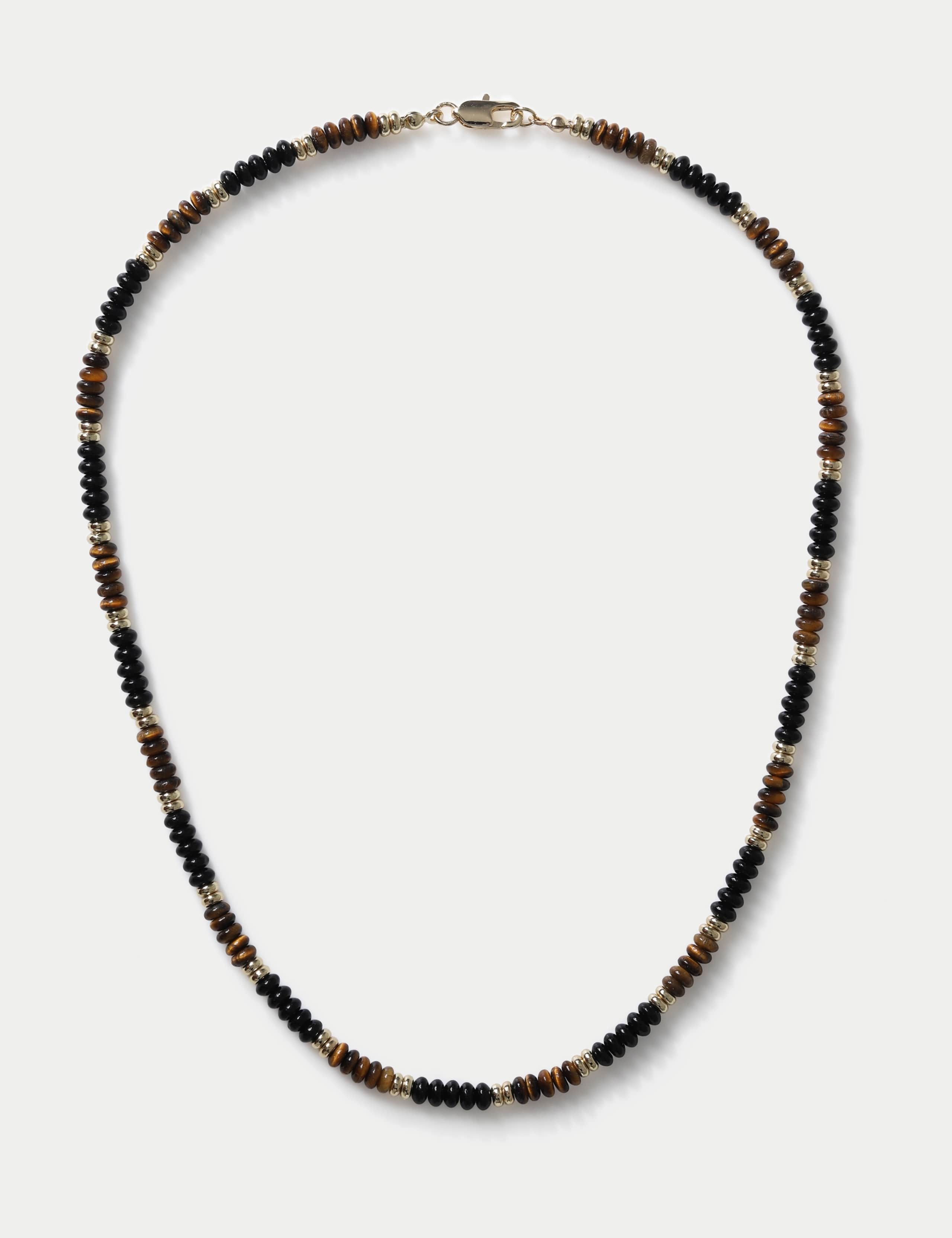 Natural Stone Bead Necklace