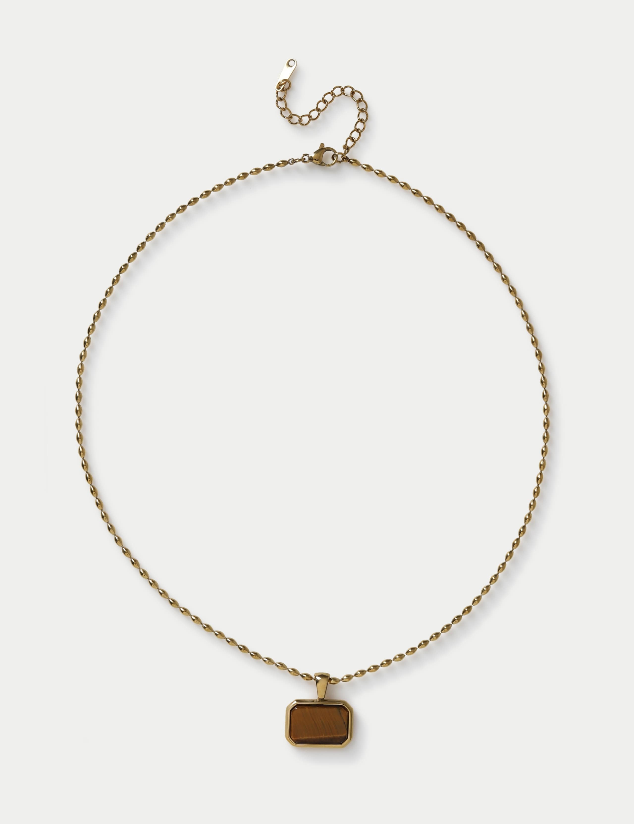 Auto Semi P Pendant Necklace