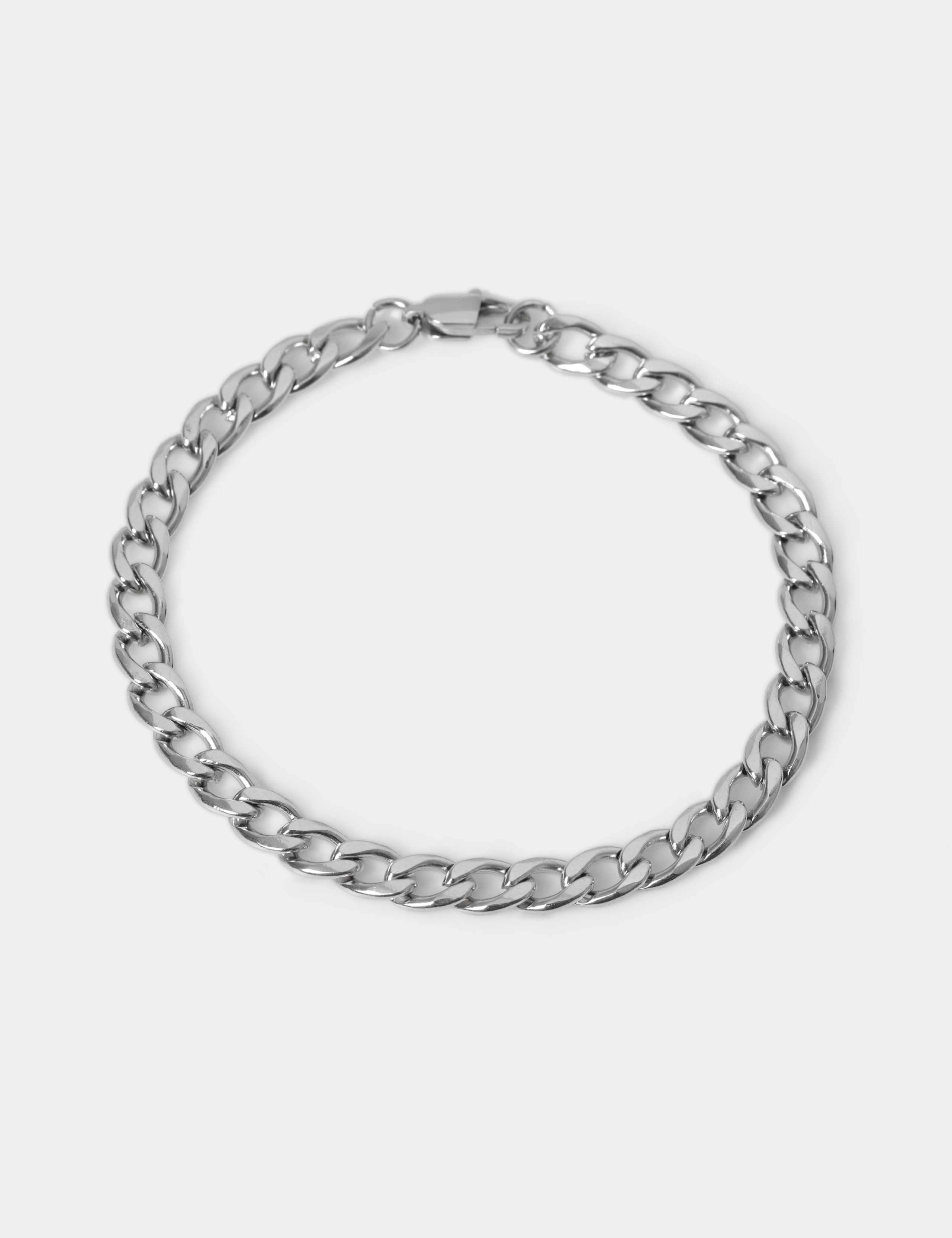 Stainless Curb Chain Bracelet