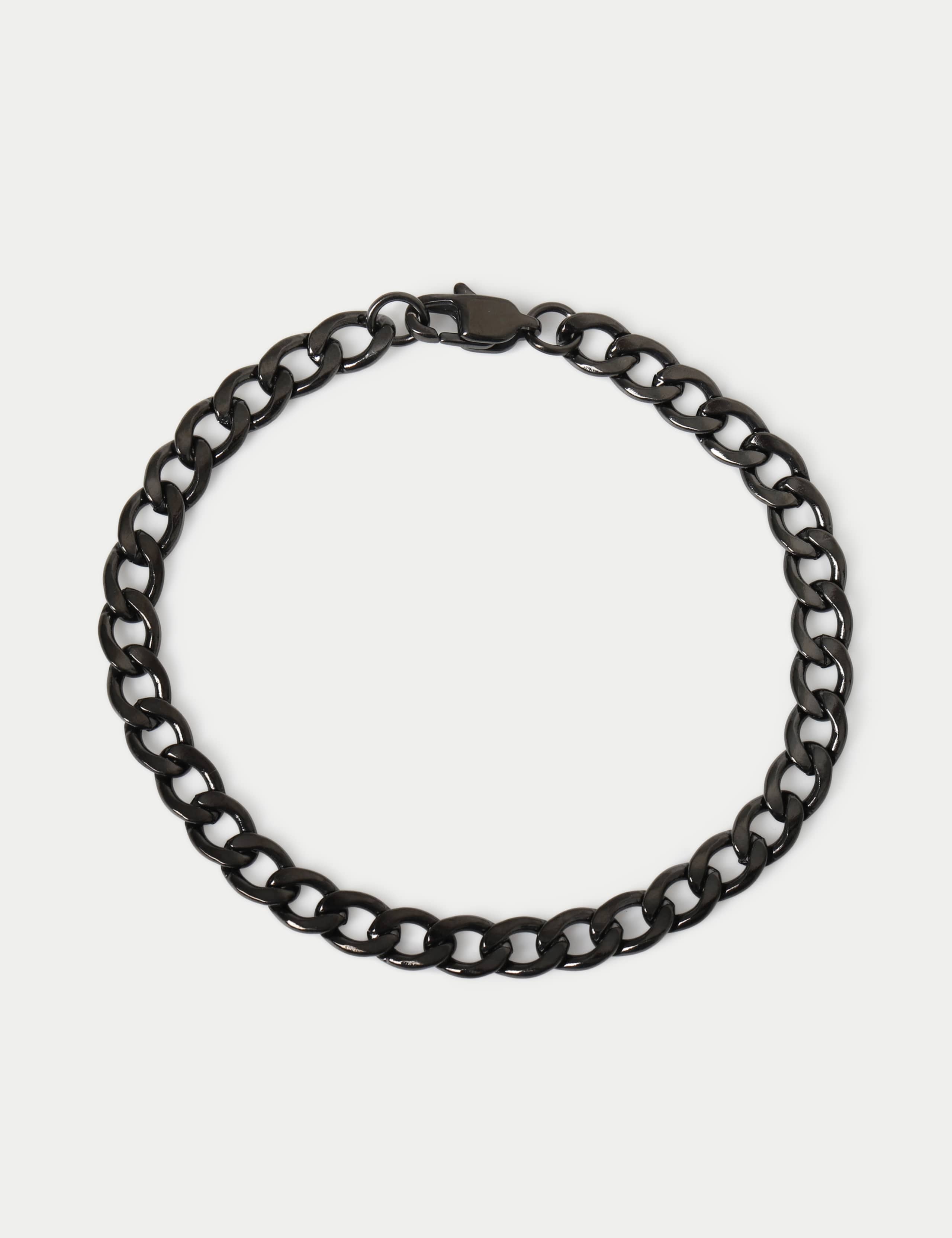 Stainless Curb Chain Bracelet