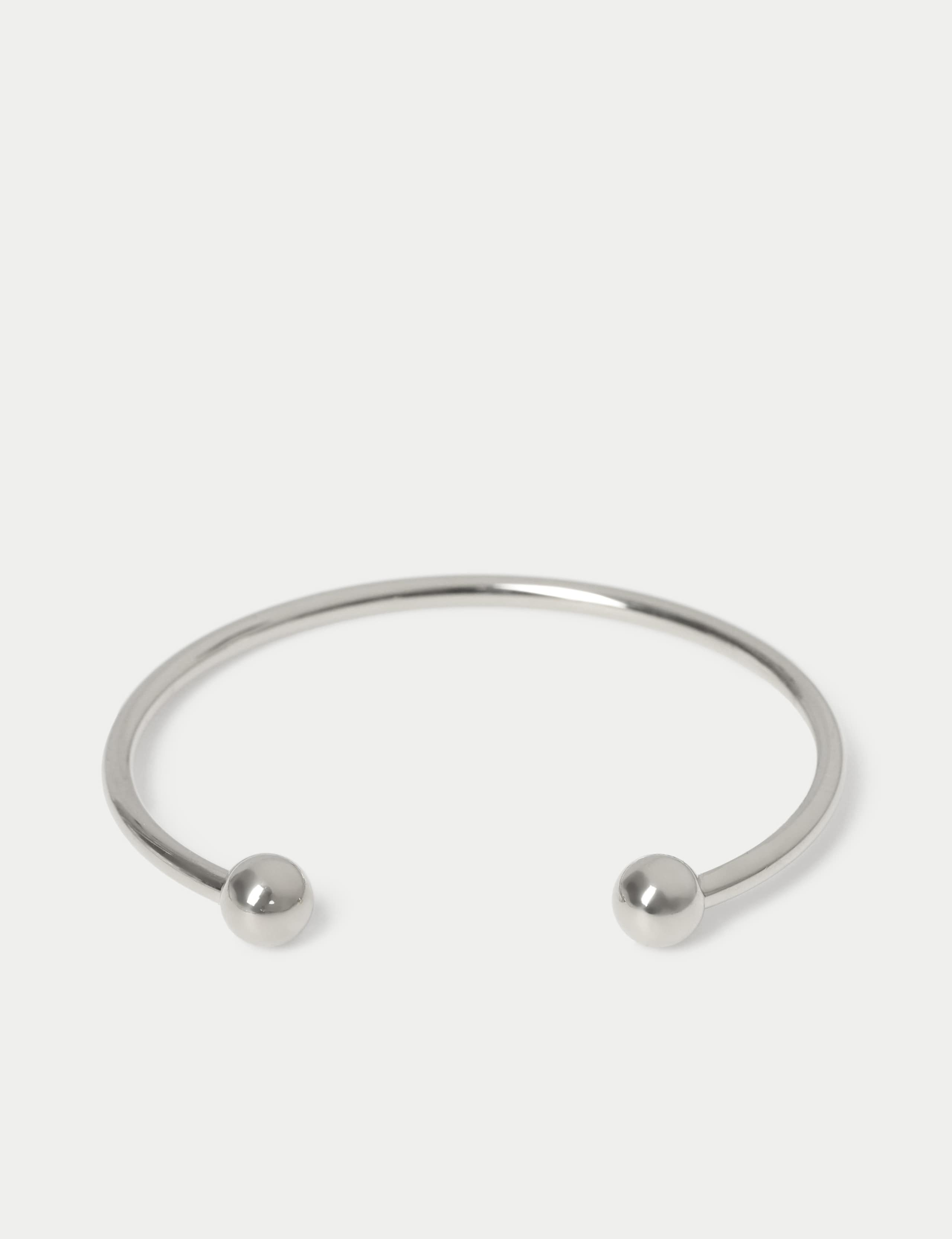 Stainless Ball Cuff