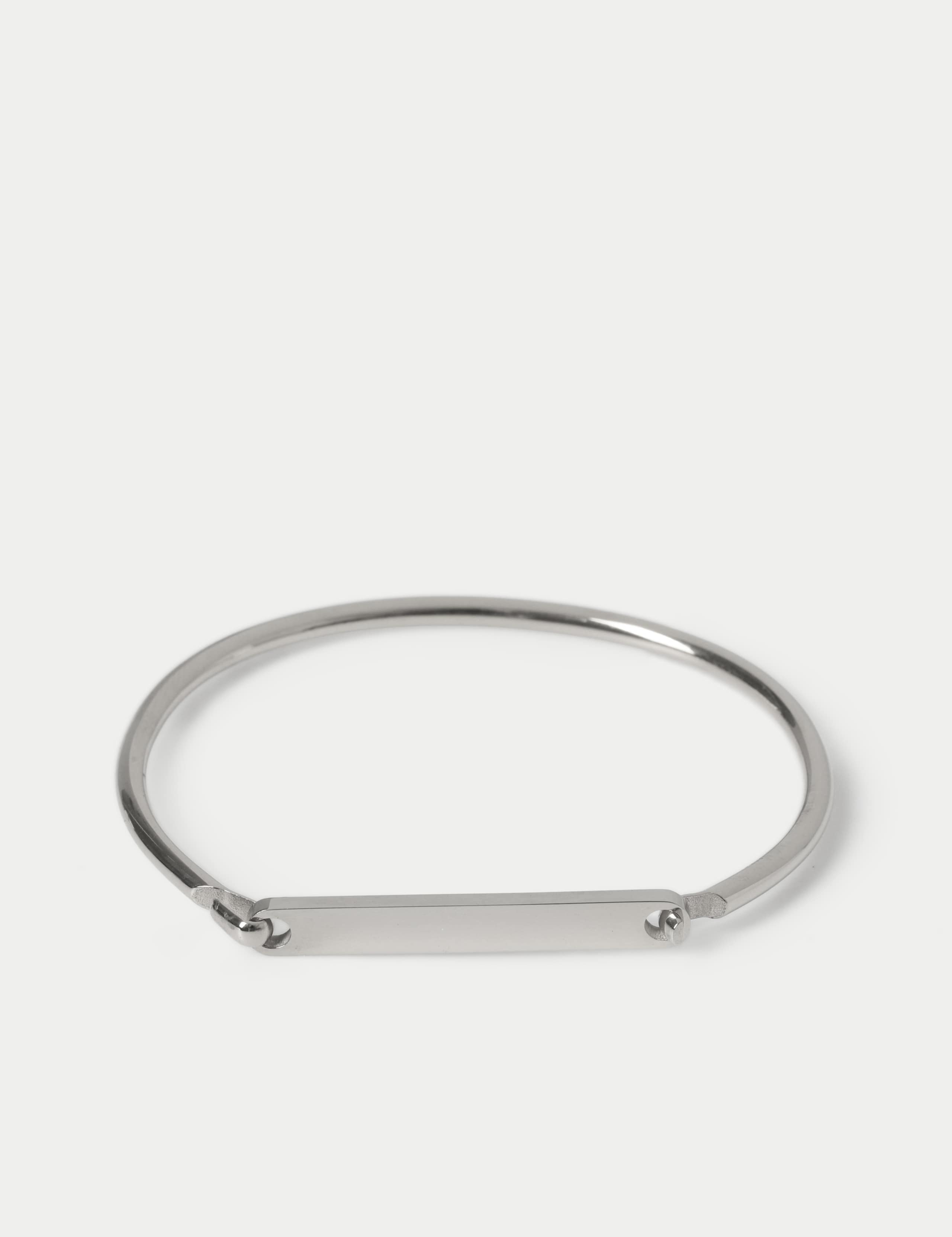 Autograph Stainless Bangle