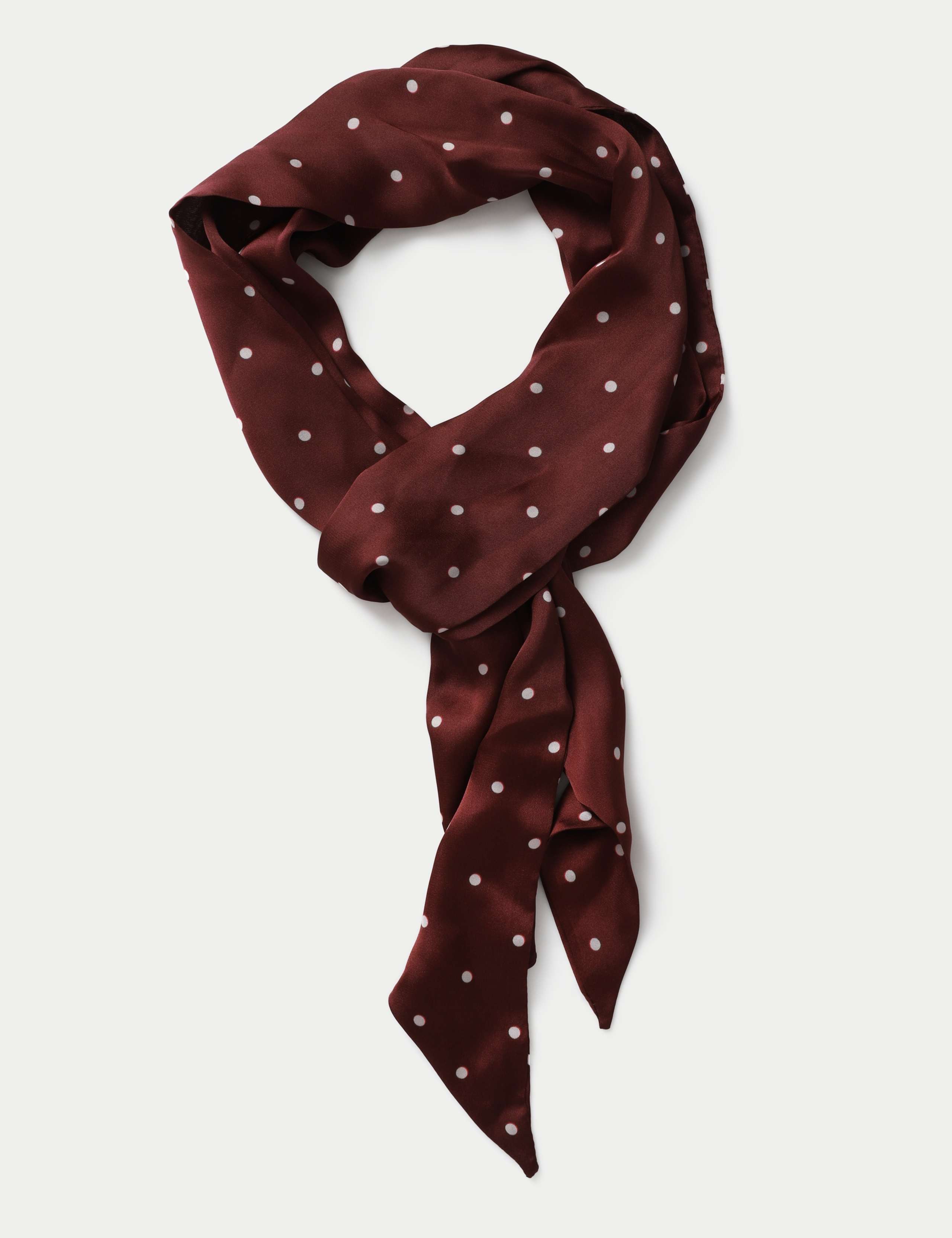 Polka Tuxedo Scarf