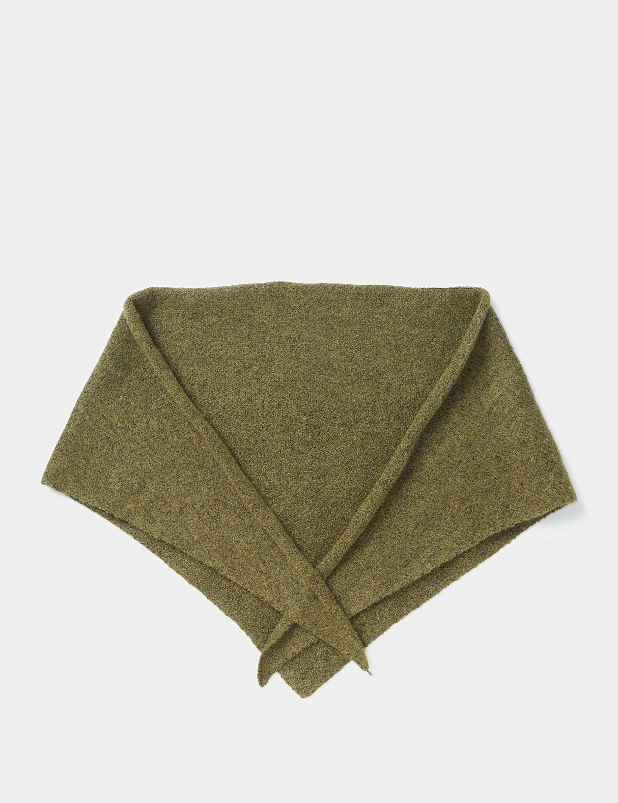Knitted Light Green Neckerchief
