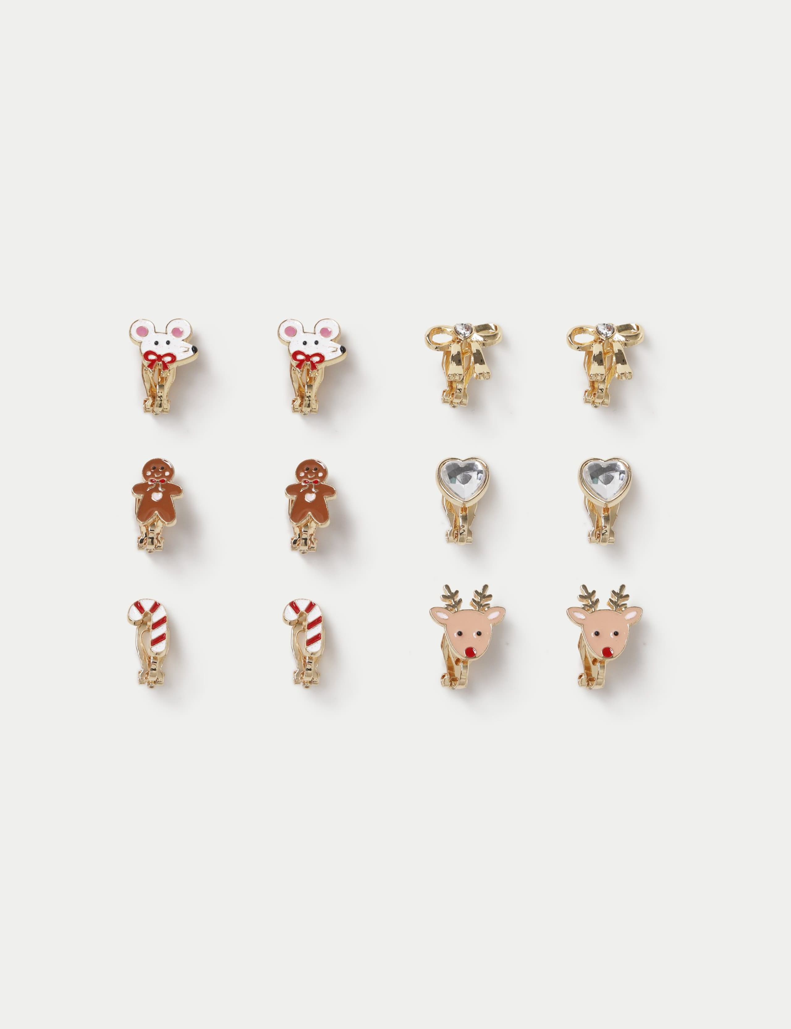 Christmas 6 Pack Earrings