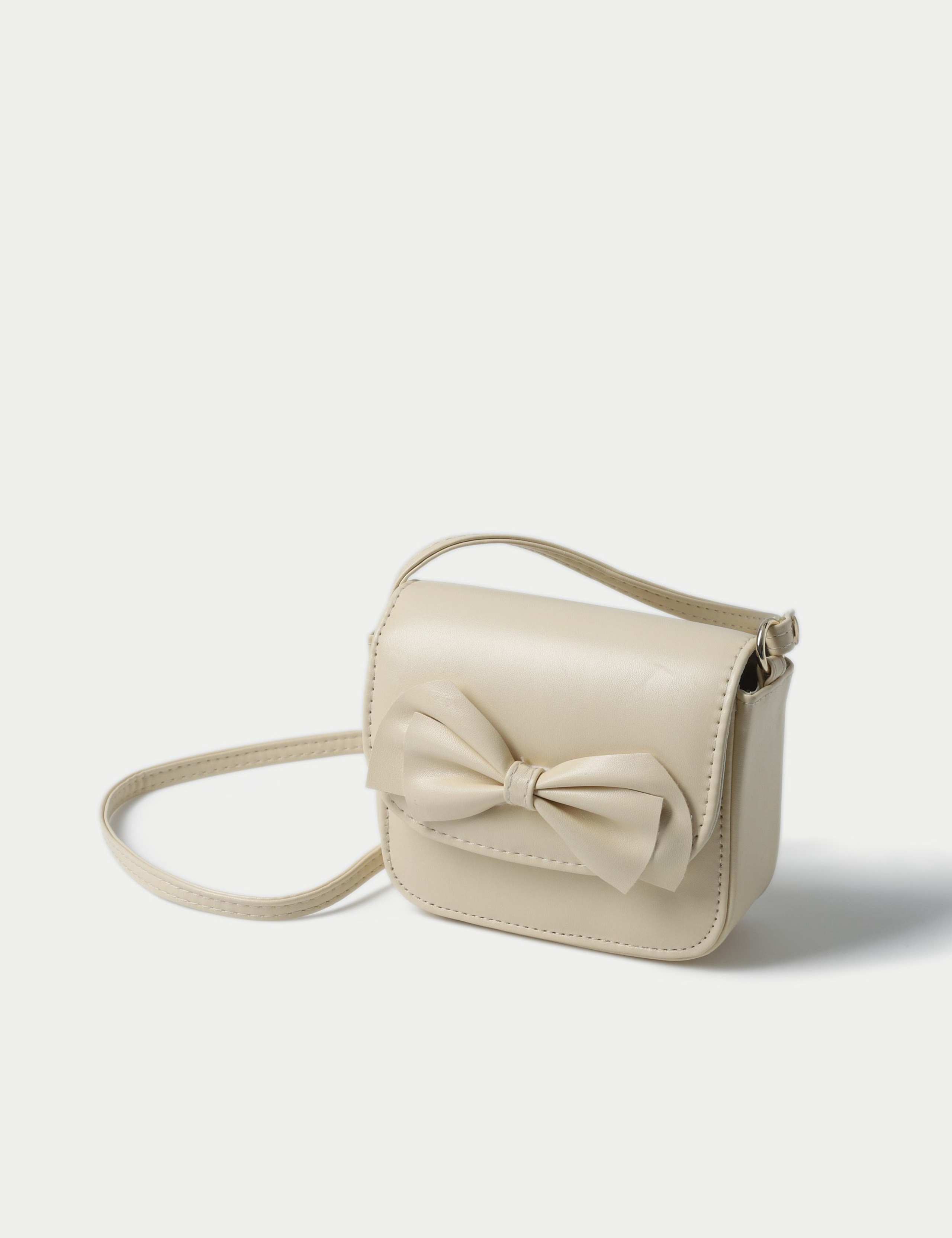 Occasion Yellow Bow Front Bag
